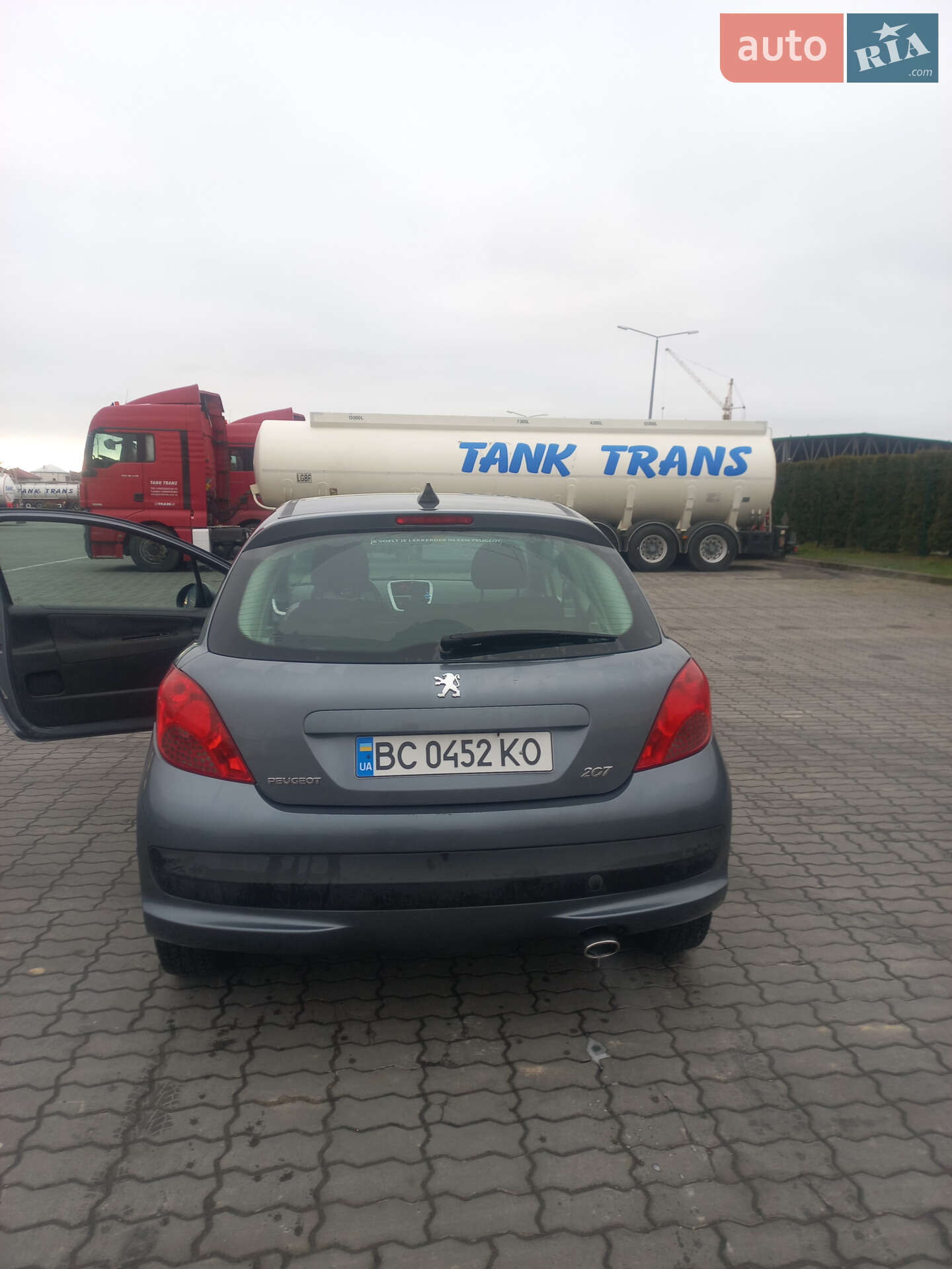 Peugeot 207 2008 VIN VF3WA8FSC34636152 фото оголошення 3 з 12