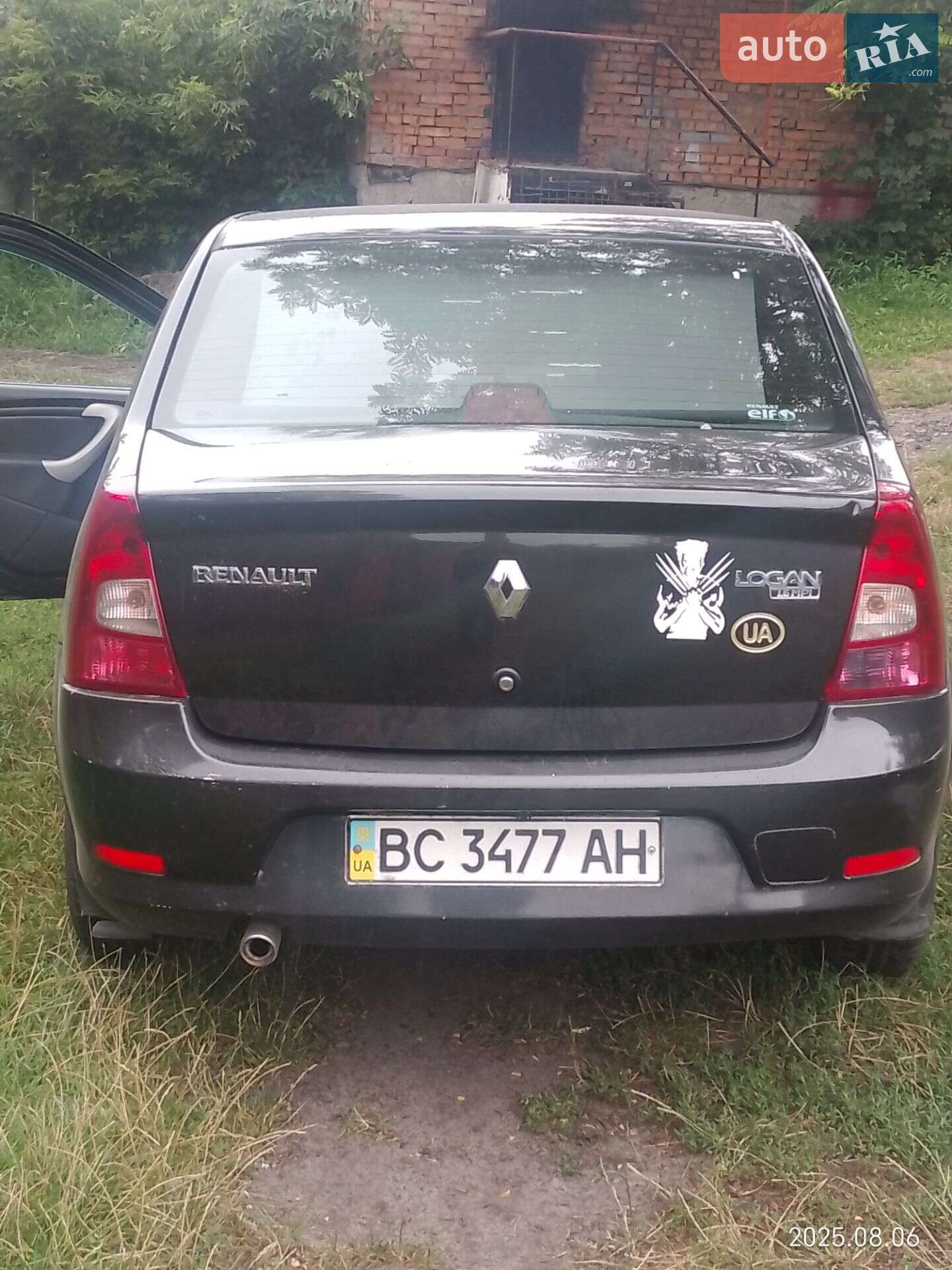 Renault Logan 2010 VIN VF1LSRABH42601929 фото оголошення 2 з 12
