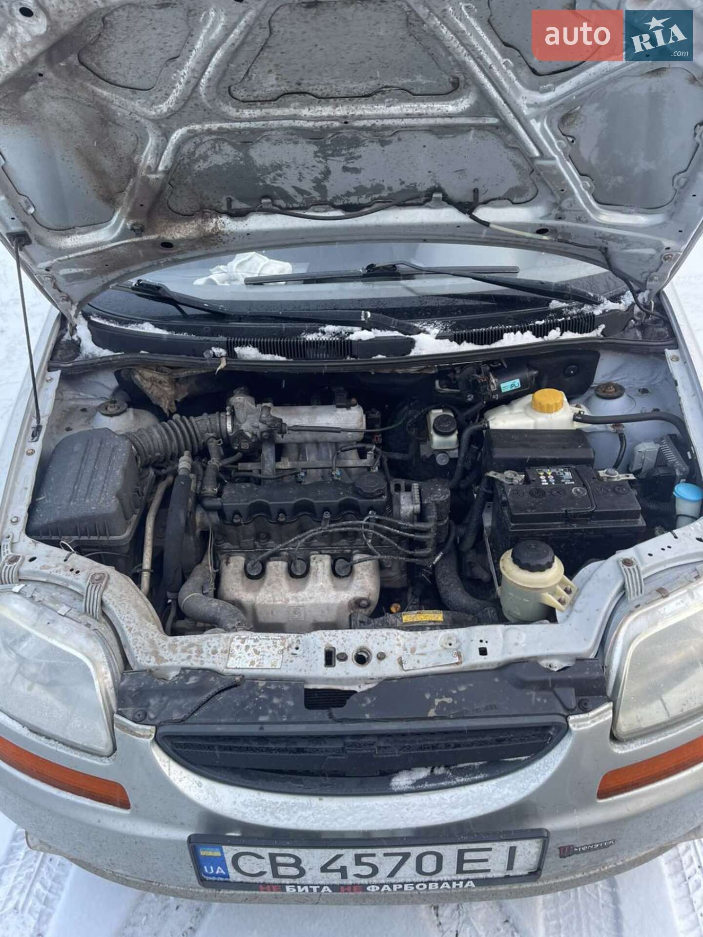 Chevrolet Aveo 2005 VIN Y6DSF69YE5B394929 фото оголошення 6 з 12