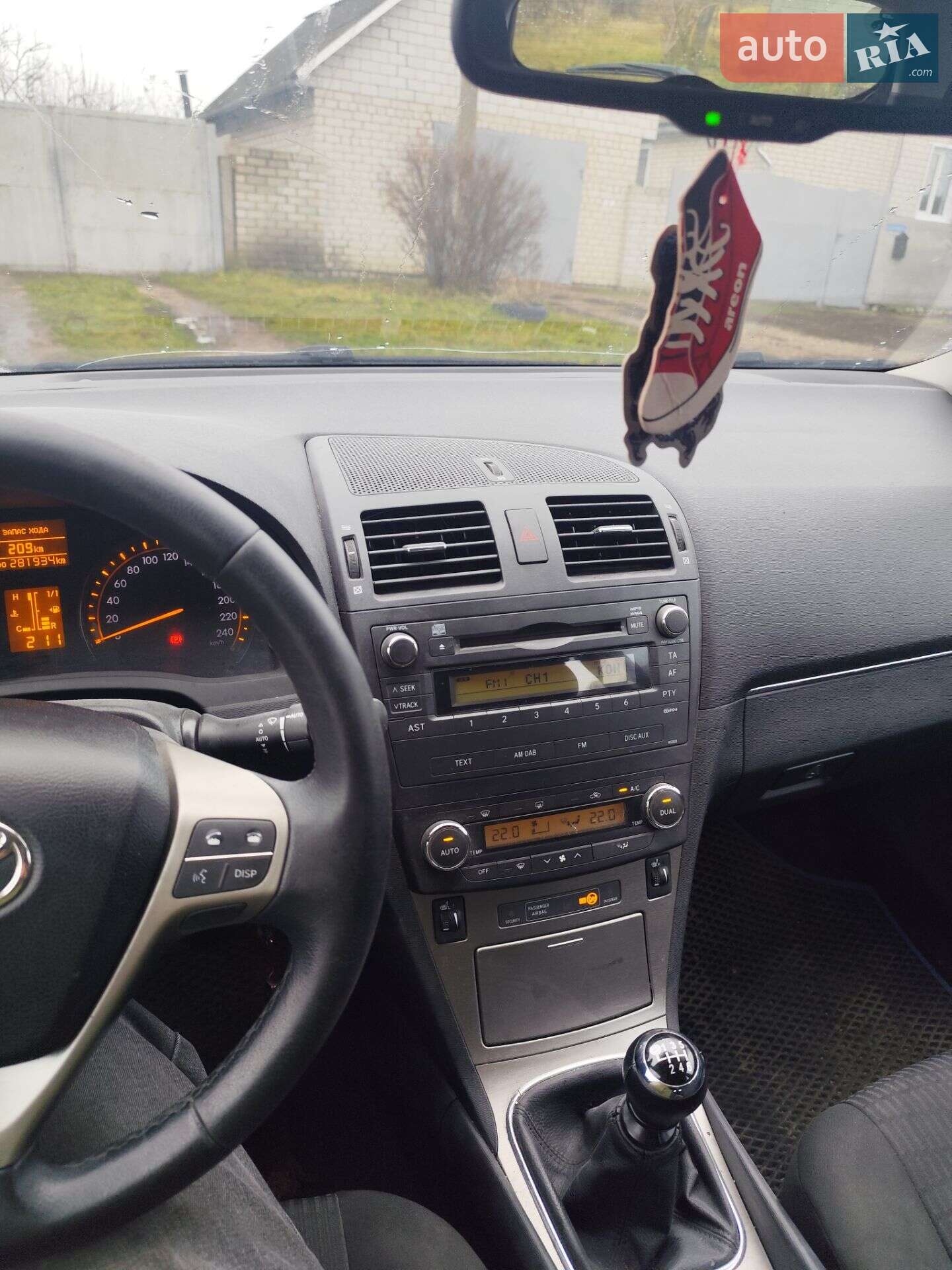 Toyota Avensis 2010 VIN SB1EE76LX0E010379 фото оголошення 6 з 9