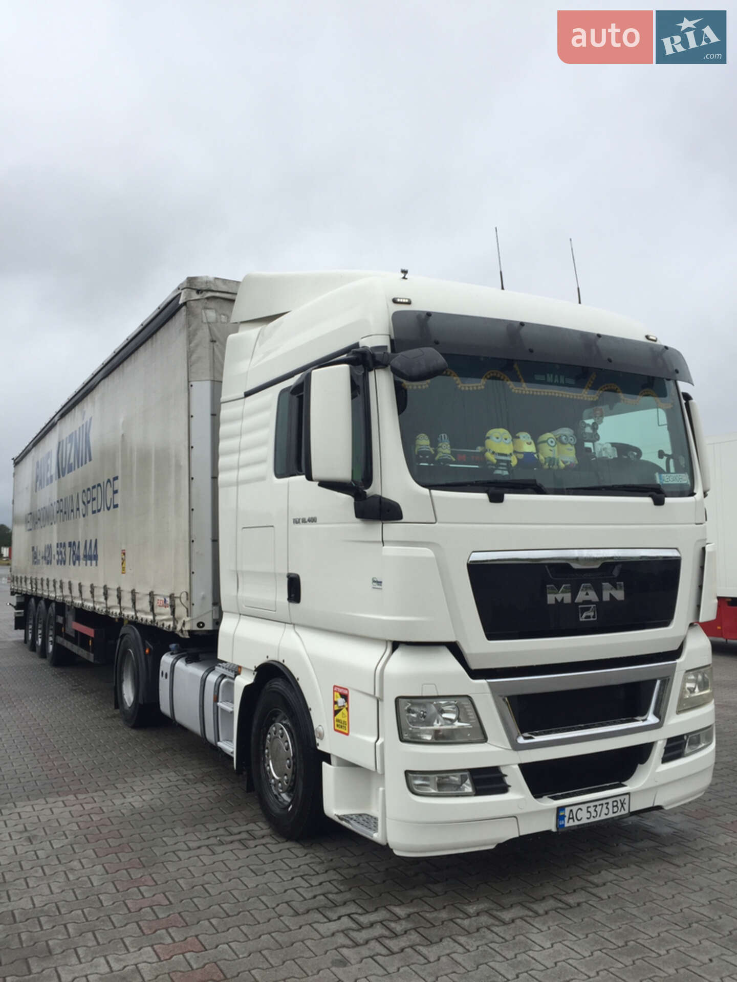 MAN TGX 18.400 2012 VIN WMA06XZZ8CP036672 фото оголошення 6 з 6