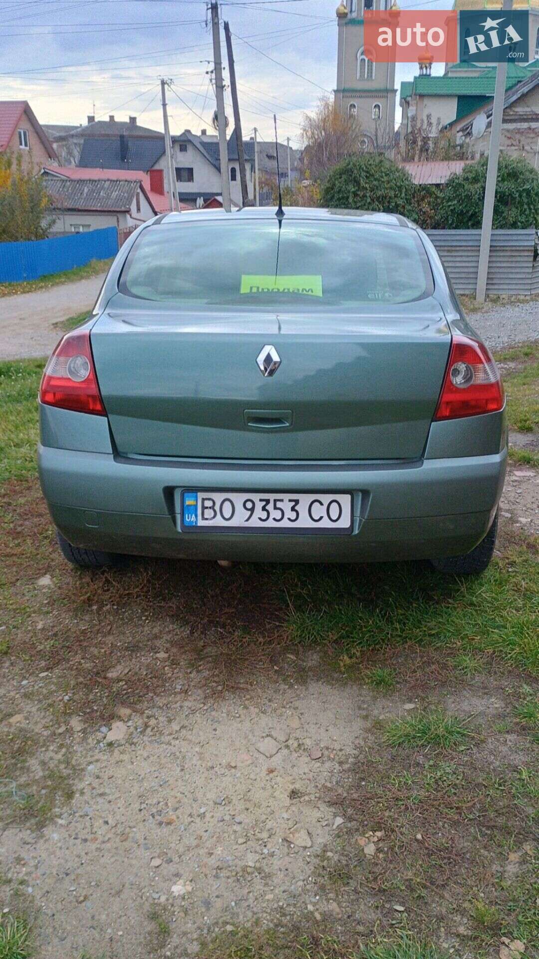 Renault Megane 2003 VIN VF1LM0J0H29655562 фото оголошення 3 з 12