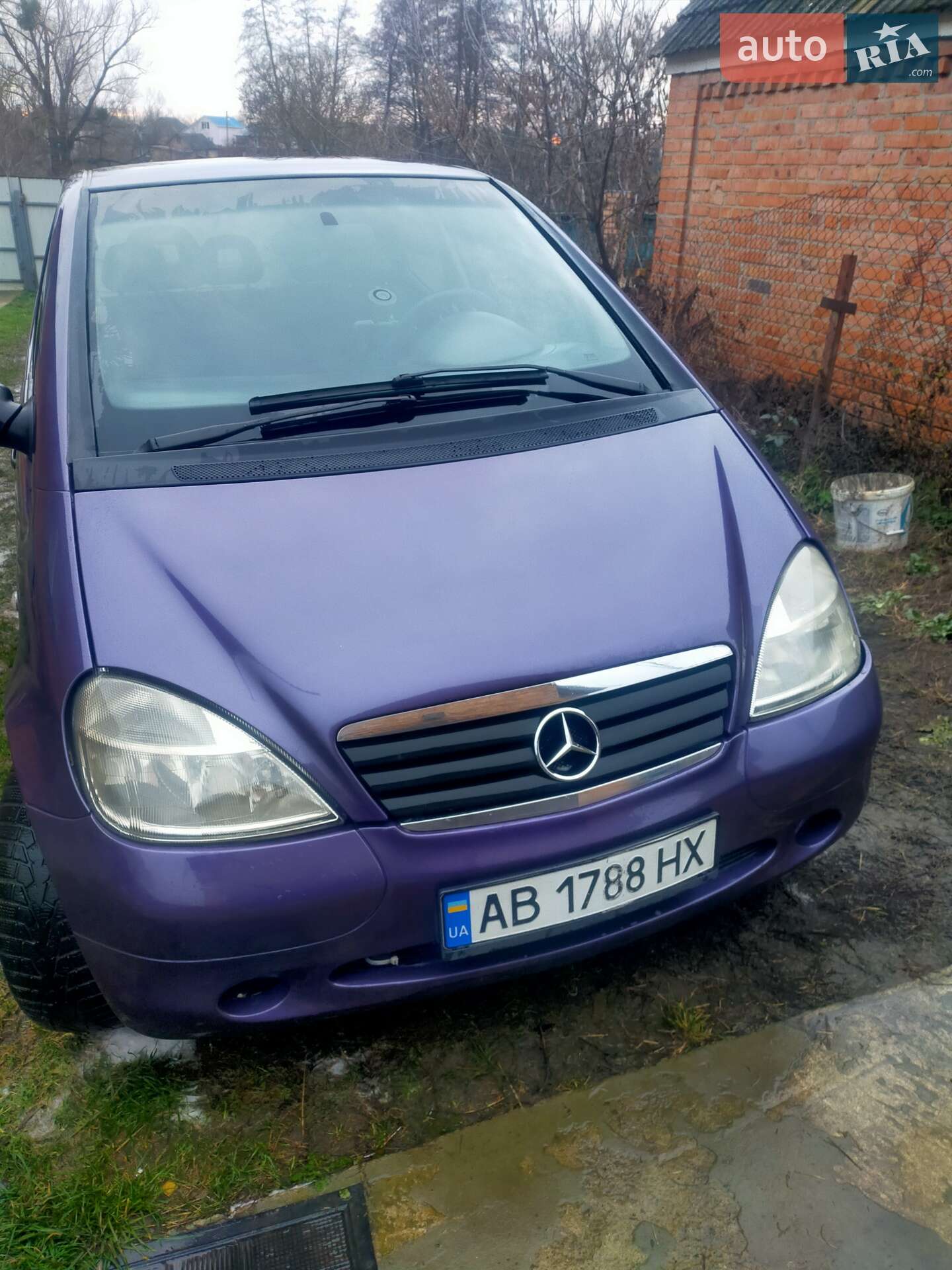 Mercedes-Benz A-Class 1999 VIN WDB1680311J294133 фото оголошення 7 з 9