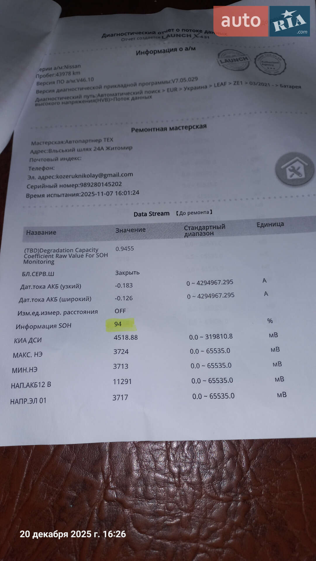 Nissan Leaf 2022 VIN SJNFAAZE1U0157733 фото оголошення 5 з 53