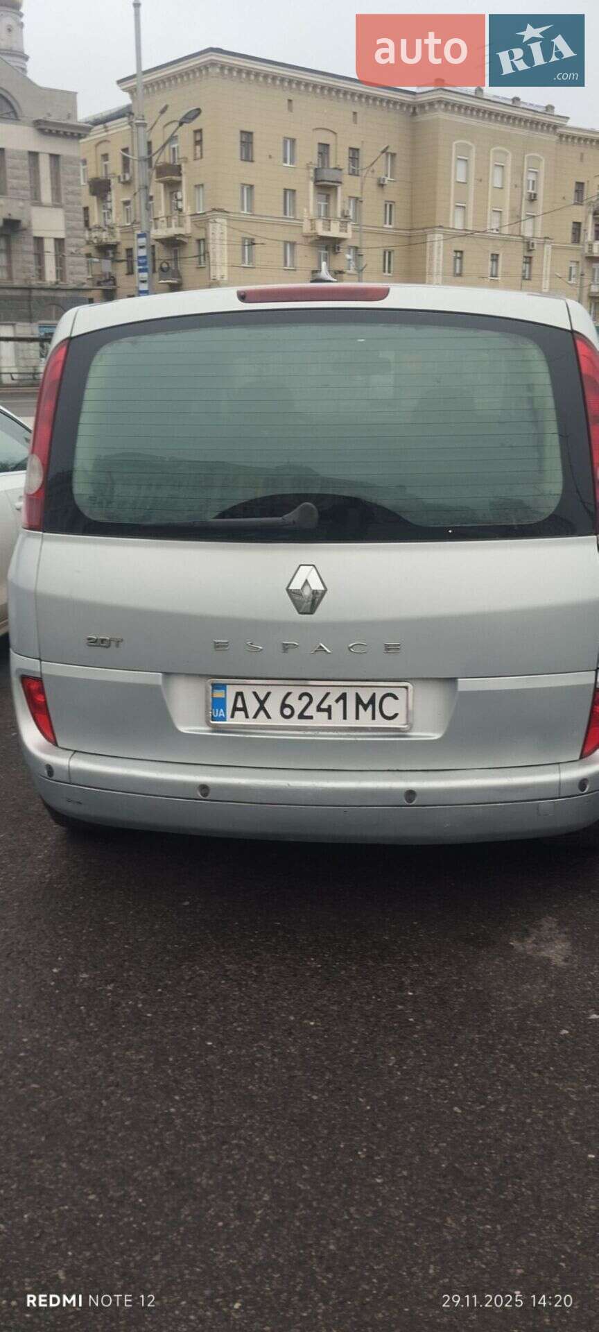 Renault Espace 2002 VIN VF1JK0DA627899289 фото оголошення 10 з 24