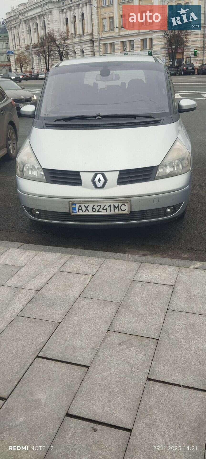 Renault Espace 2002 VIN VF1JK0DA627899289 фото оголошення 13 з 24