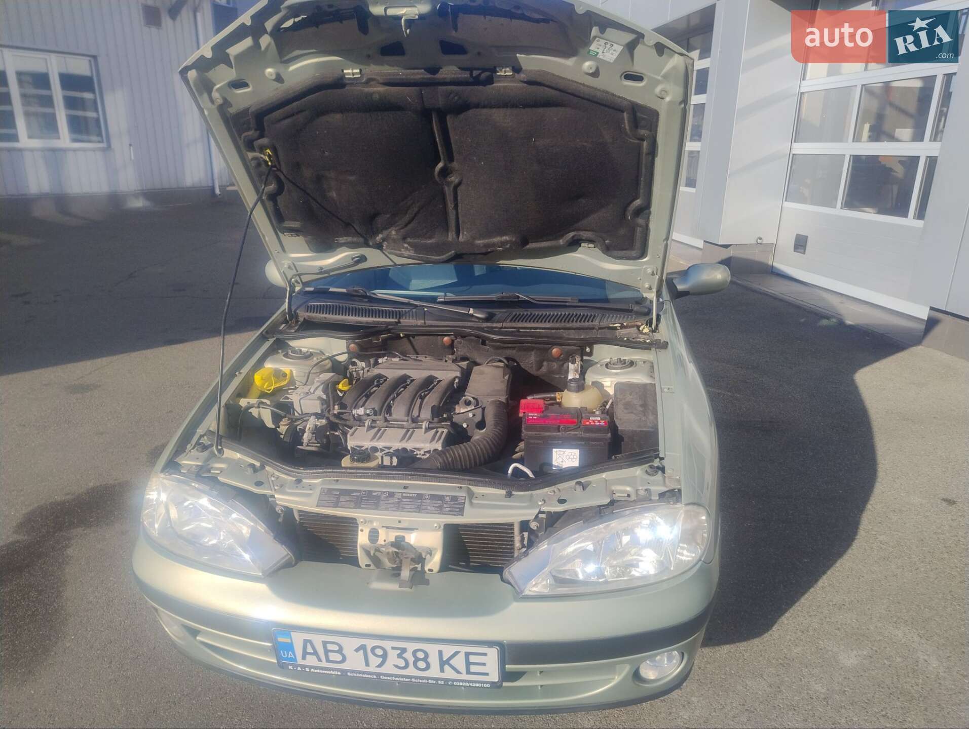 Renault Megane 2003 VIN VF1KA1H0529121287 фото оголошення 17 з 20