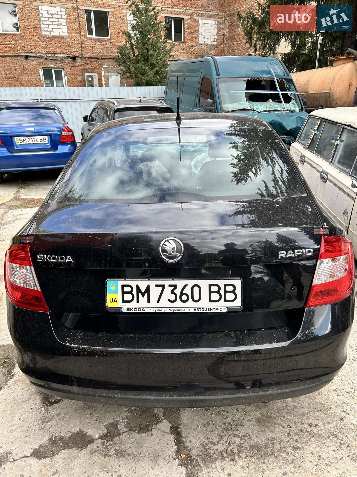 Skoda Rapid 2014 VIN TMBAD2NH7EB103009 фото оголошення 2 з 15