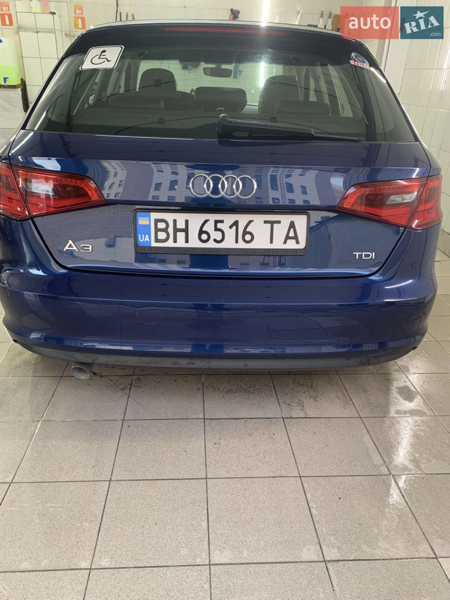 Audi A3 Sportback 2015 VIN WAUZZZ8V3GA091624 фото оголошення 11 з 13