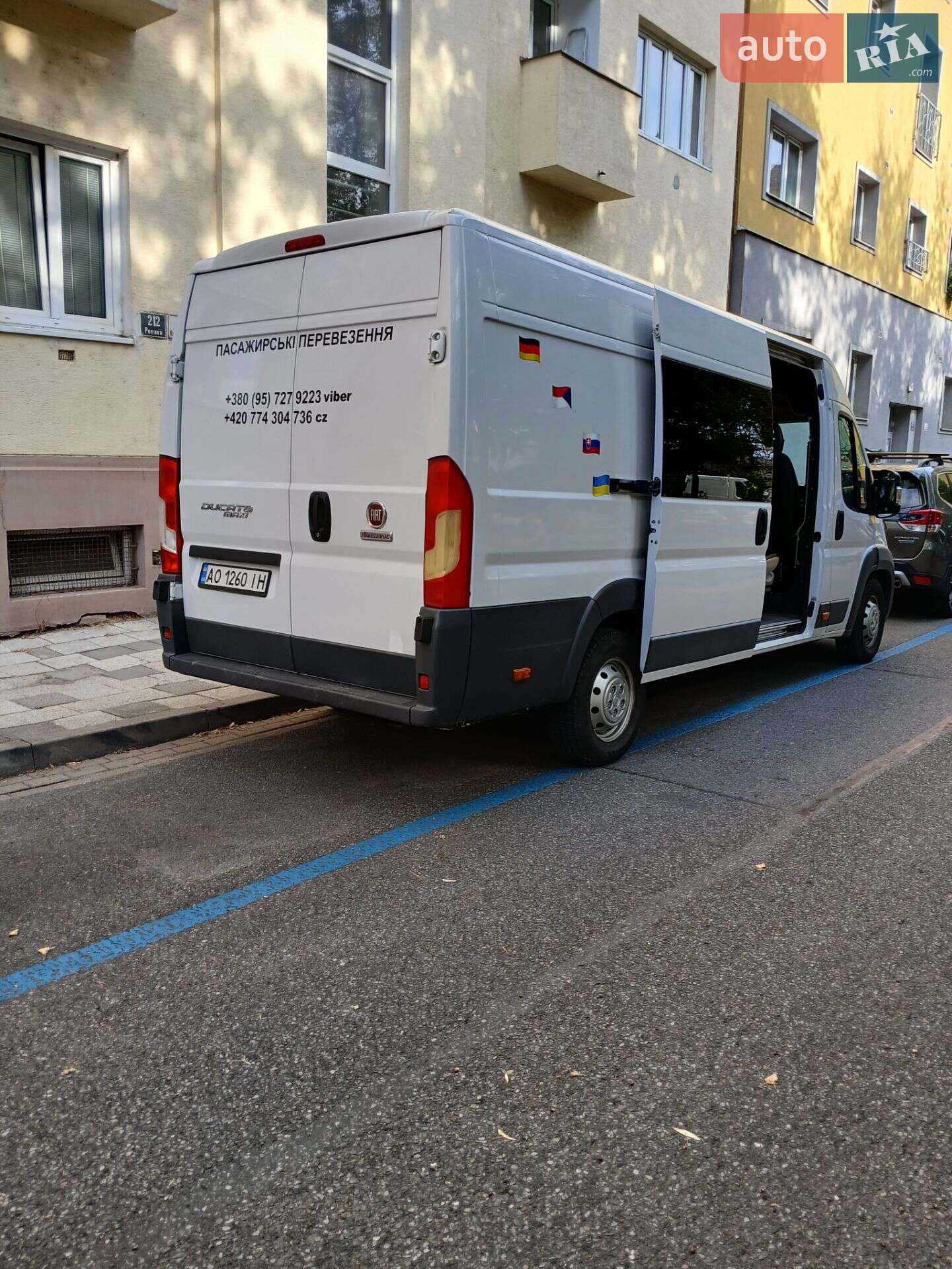 Fiat Ducato 2017 VIN ZFA25000002F56760 фото оголошення 9 з 9