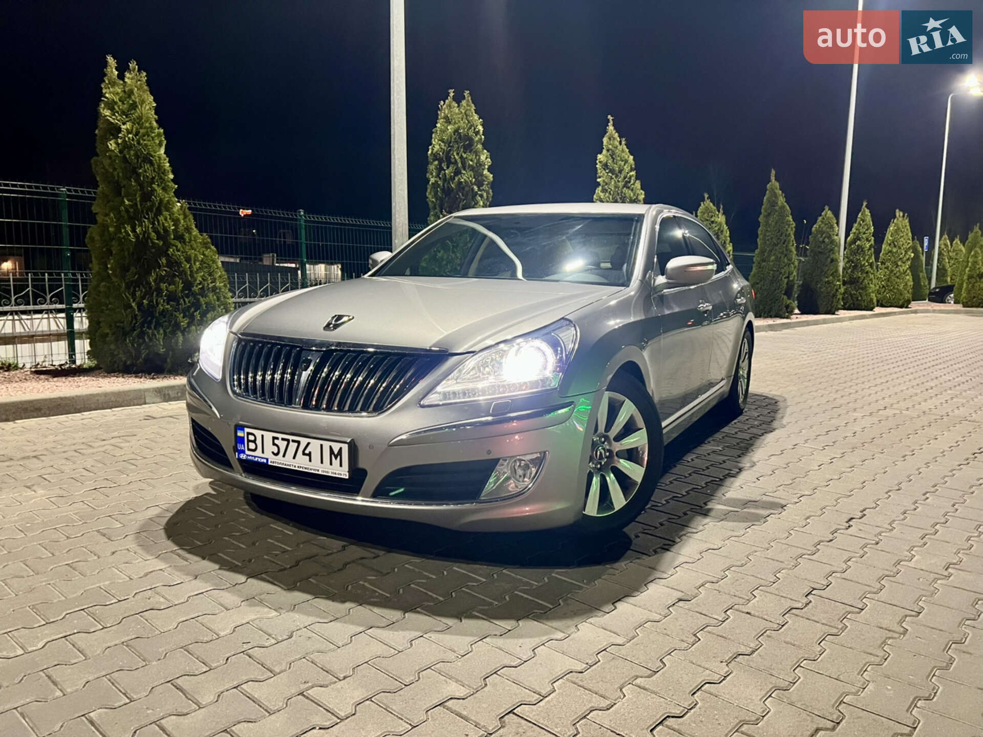 Hyundai Equus 2012 VIN KMHGH41FBDU061929 фото оголошення 2 з 20