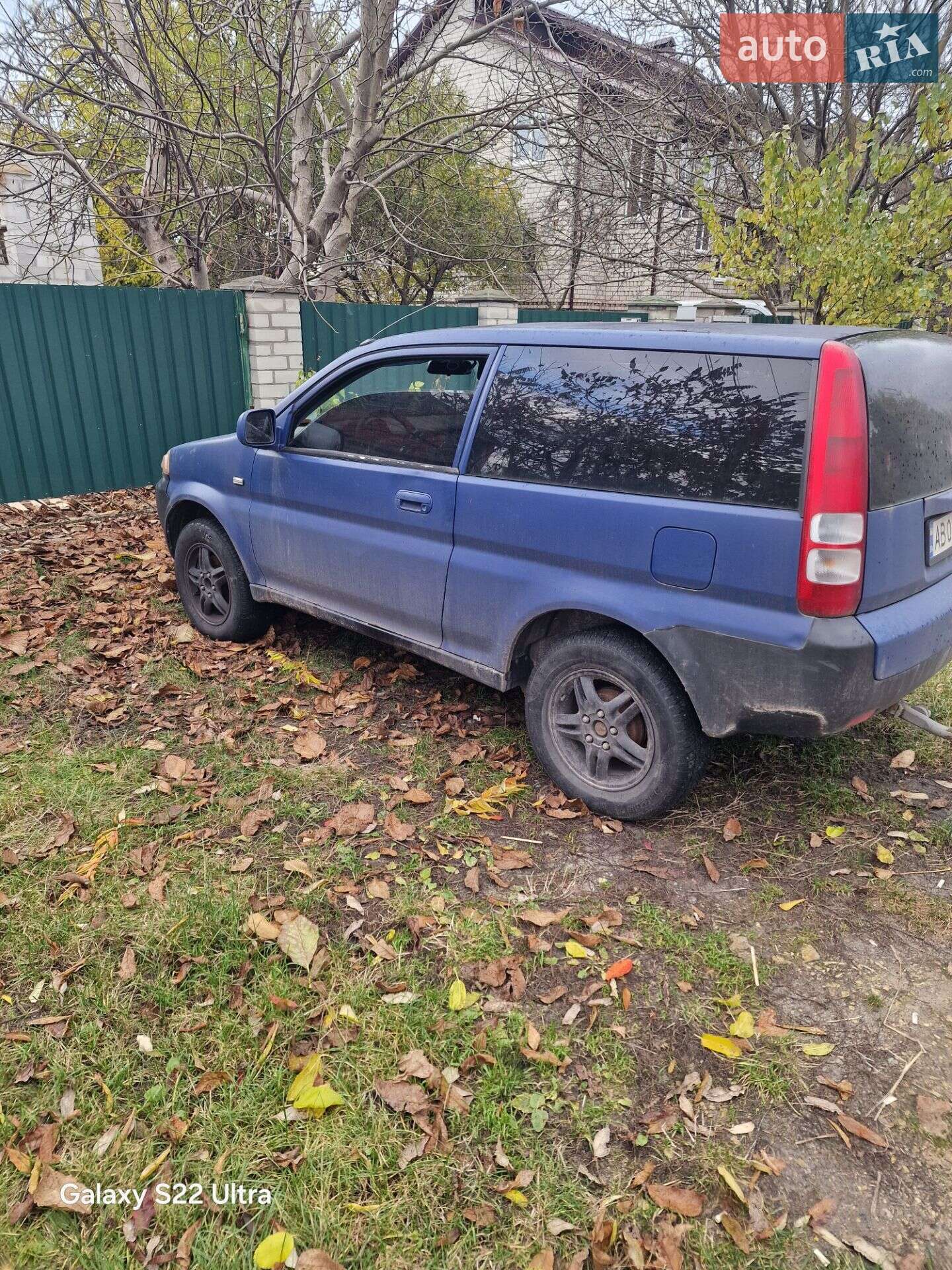 Honda HR-V 1999 VIN JHMGH2350XS202960 фото оголошення 2 з 8