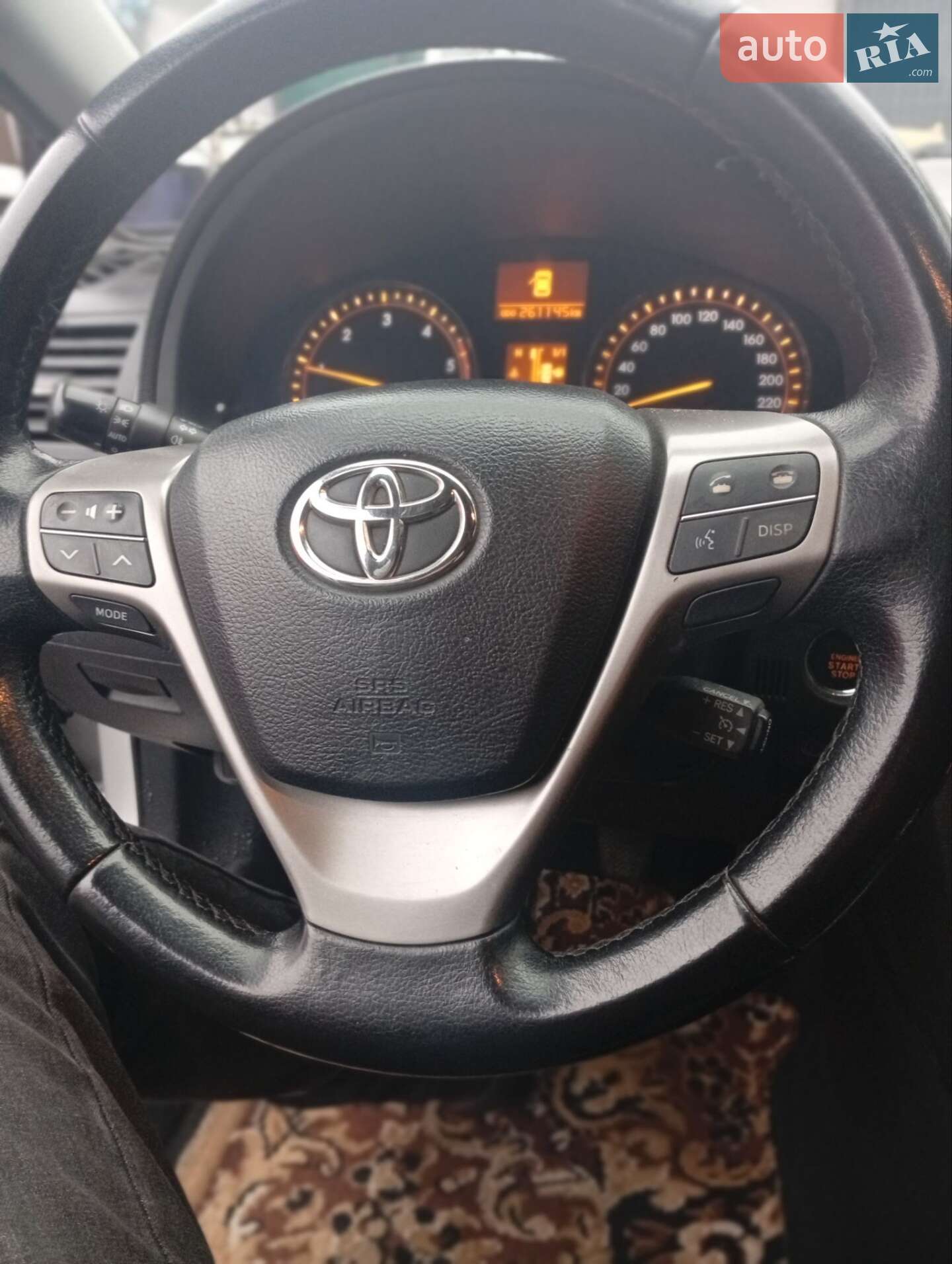 Toyota Avensis 2008 VIN SB1EB76L10E002194 фото оголошення 7 з 11