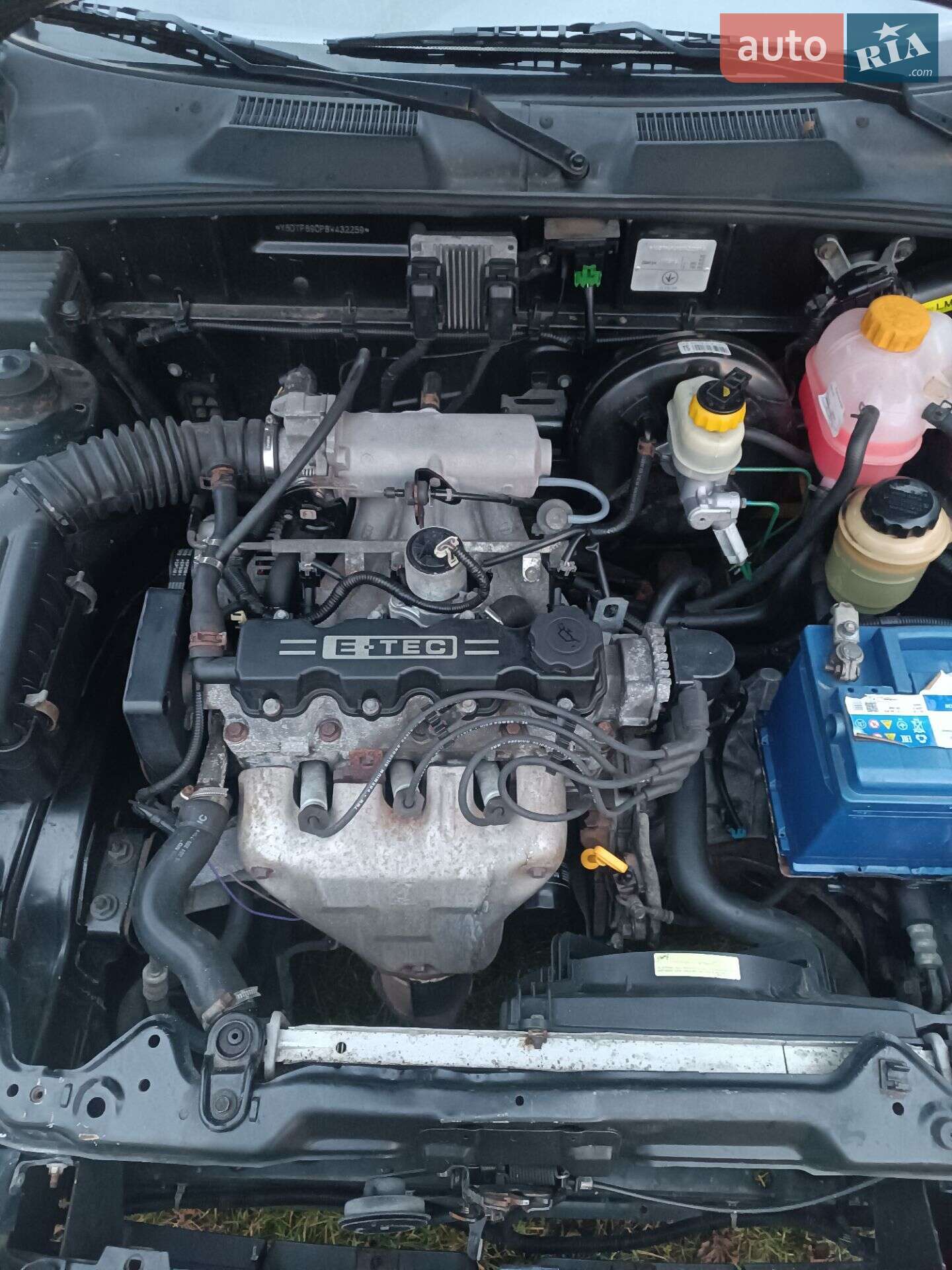Daewoo Lanos 2009 VIN Y6DTF69CP8W432367 фото оголошення 11 з 12