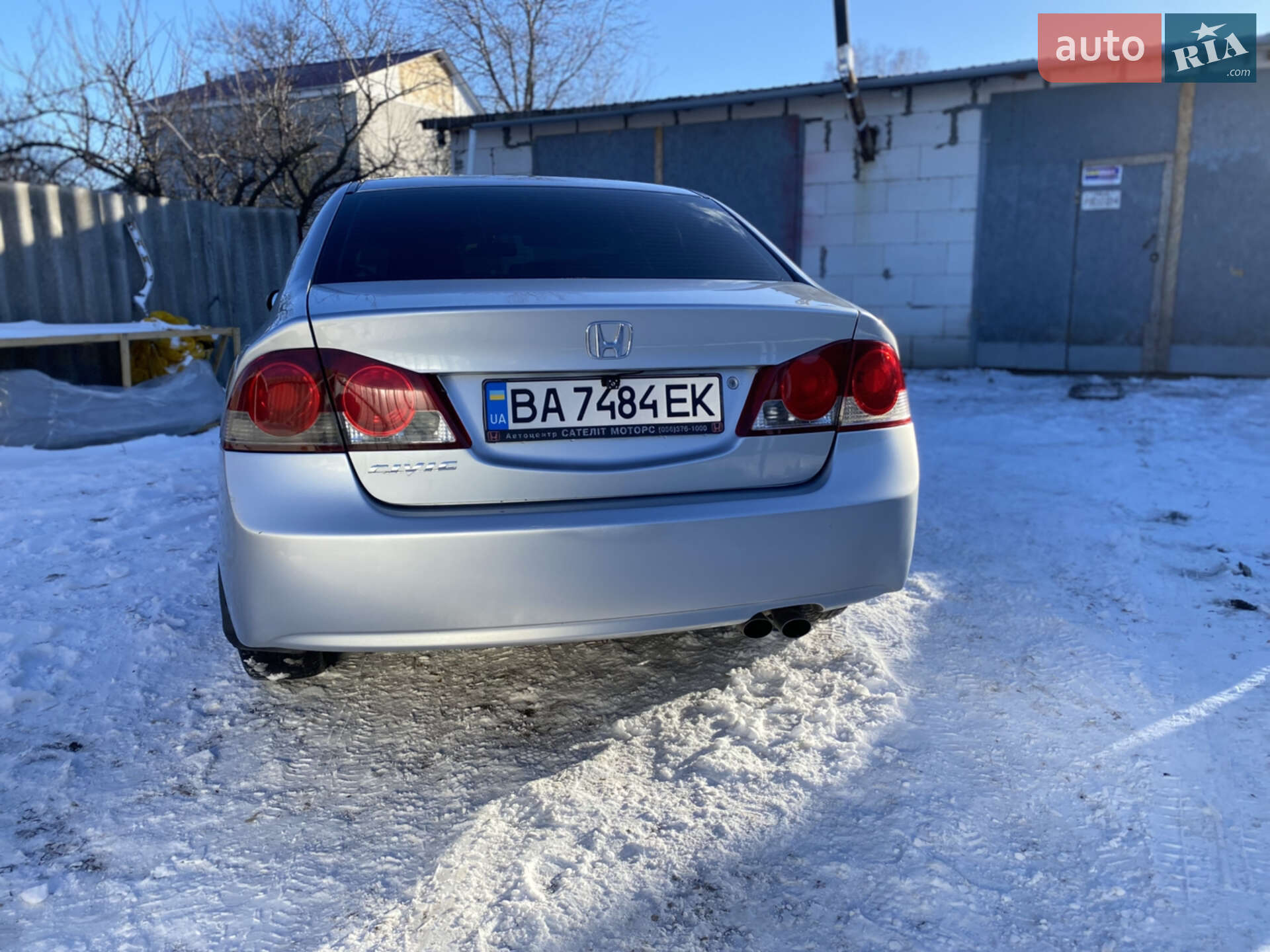 Honda Civic 2008 VIN NLAFD76408W023093 фото оголошення 2 з 4