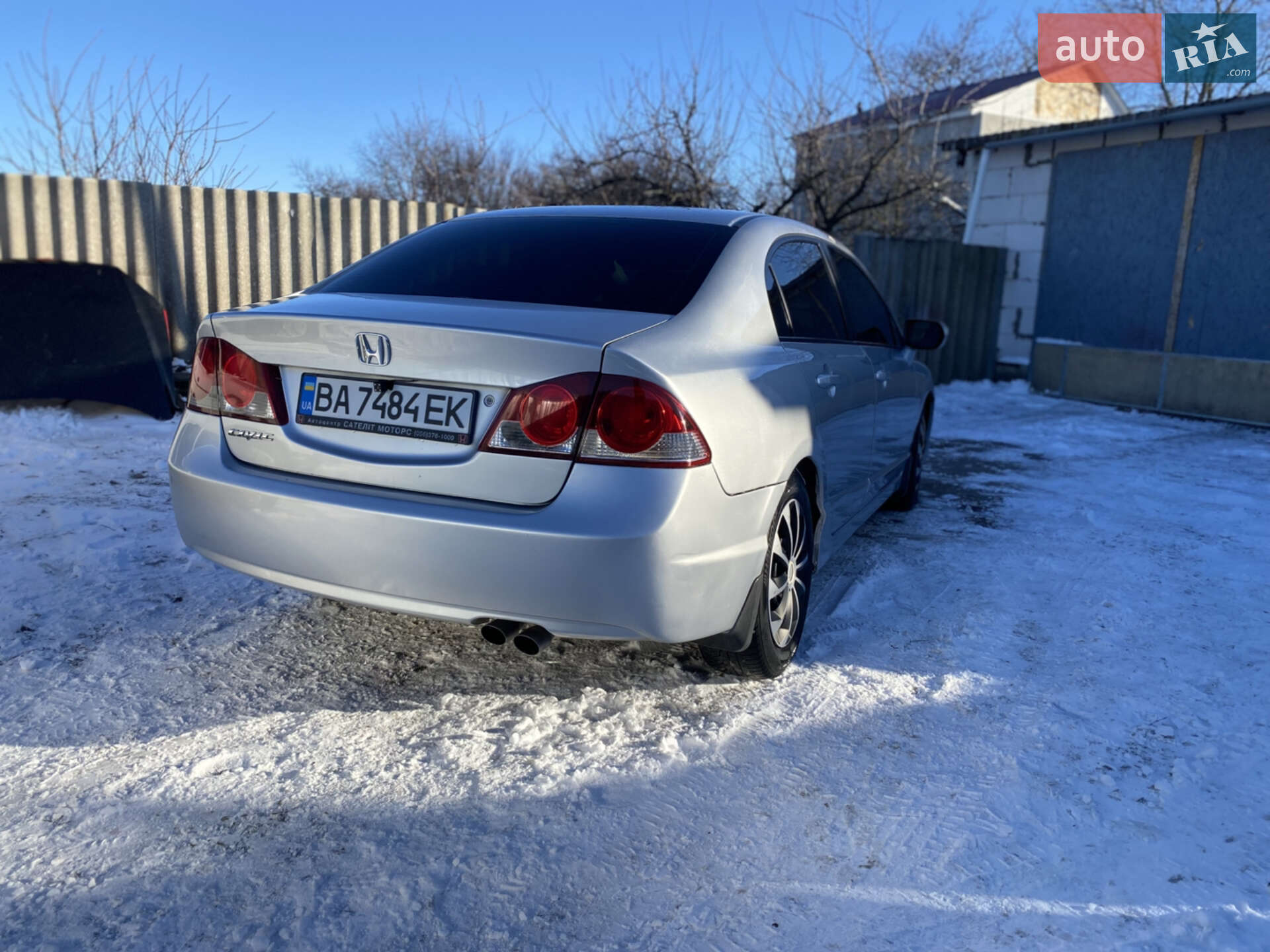 Honda Civic 2008 VIN NLAFD76408W023093 фото оголошення 4 з 4