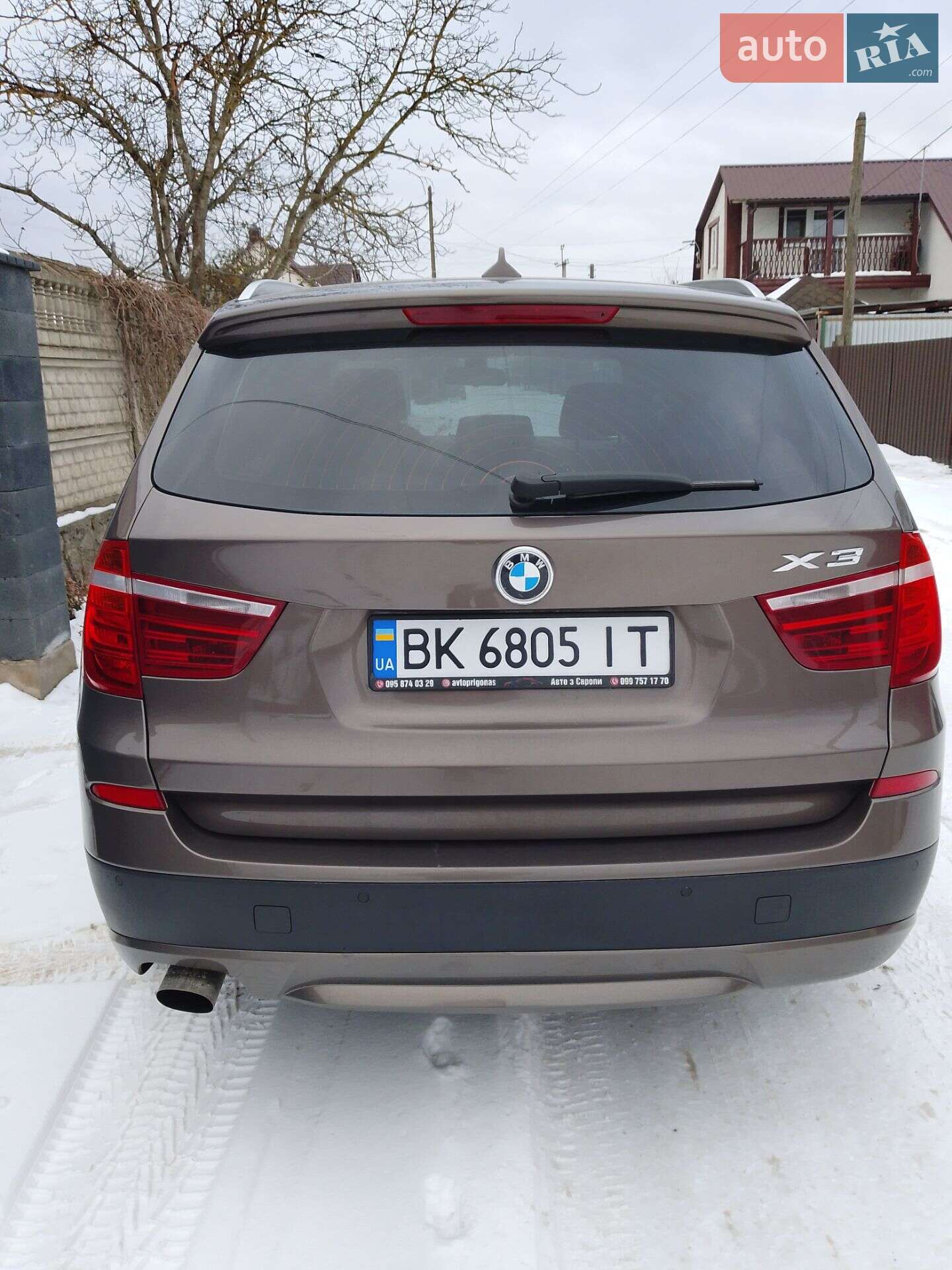 BMW X3 2011 VIN WBAWY31070L610931 фото оголошення 5 з 6