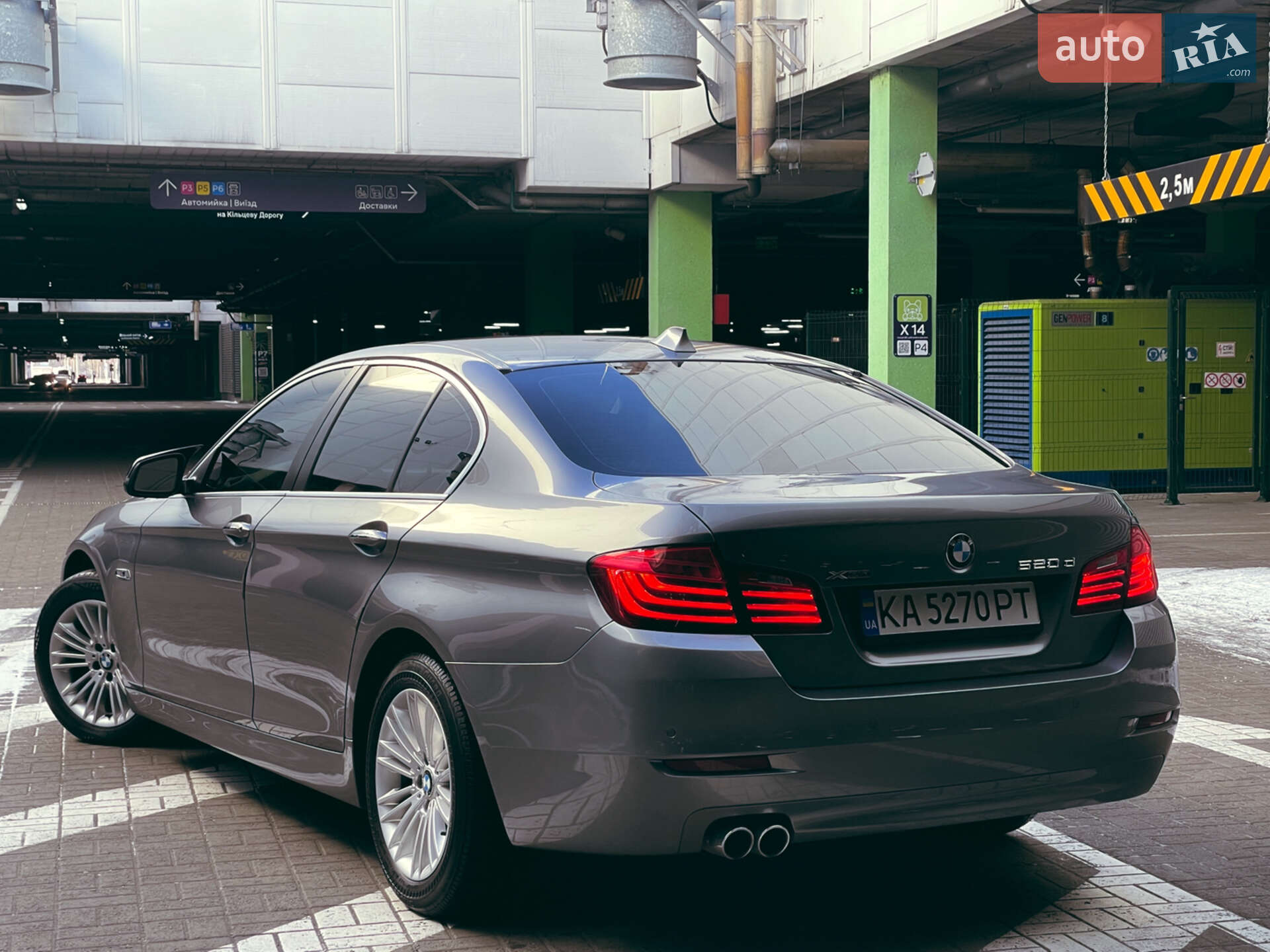 BMW 5 Series 2014 VIN WBA5B9100ED565767 фото оголошення 4 з 30