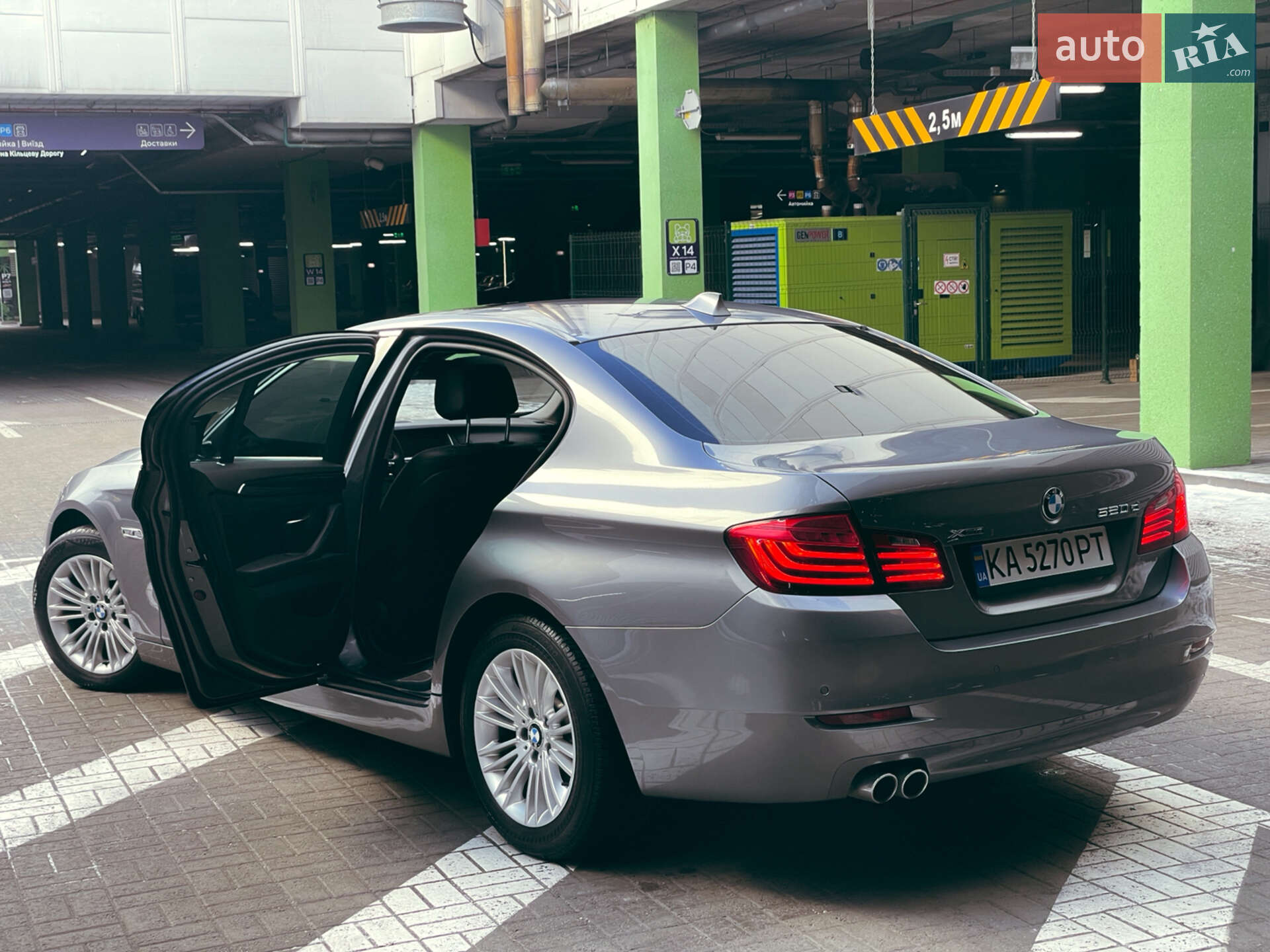 BMW 5 Series 2014 VIN WBA5B9100ED565767 фото оголошення 9 з 30