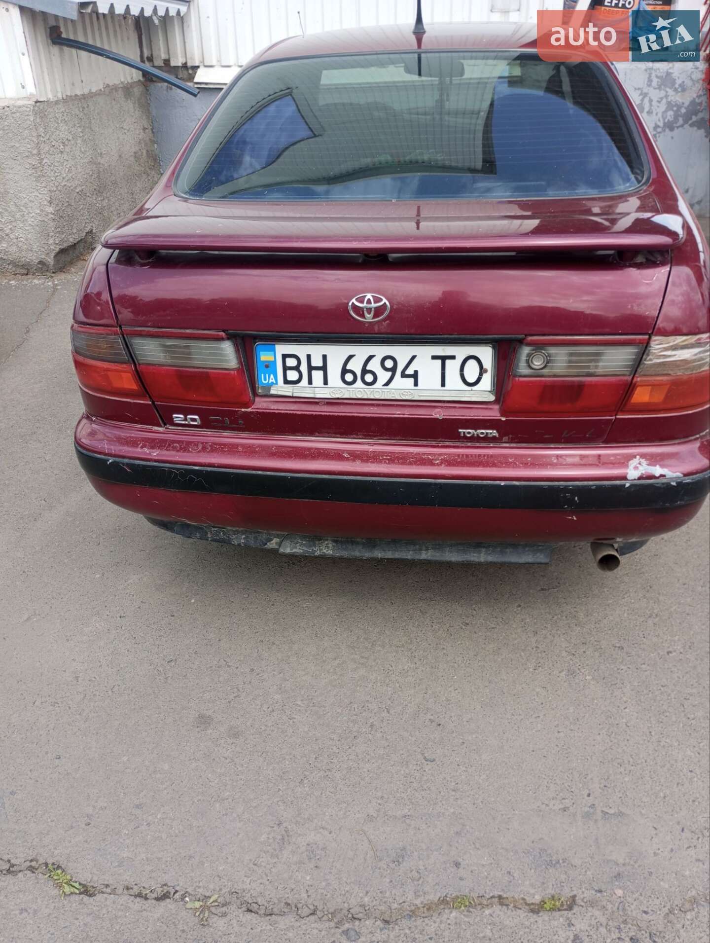 Toyota Carina E 1994 VIN SB153SBK10E004317 фото оголошення 8 з 11