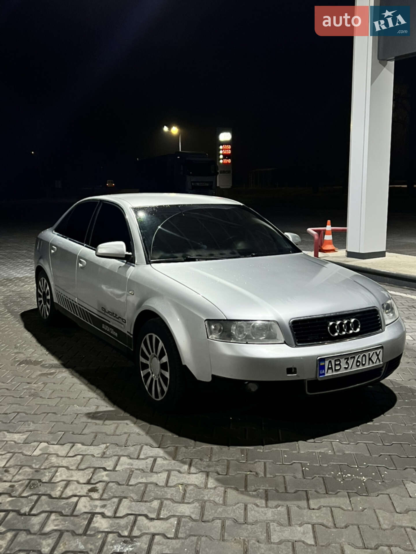 Audi A4 2001 VIN WAUZZZ8E52A079788 фото оголошення 2 з 11