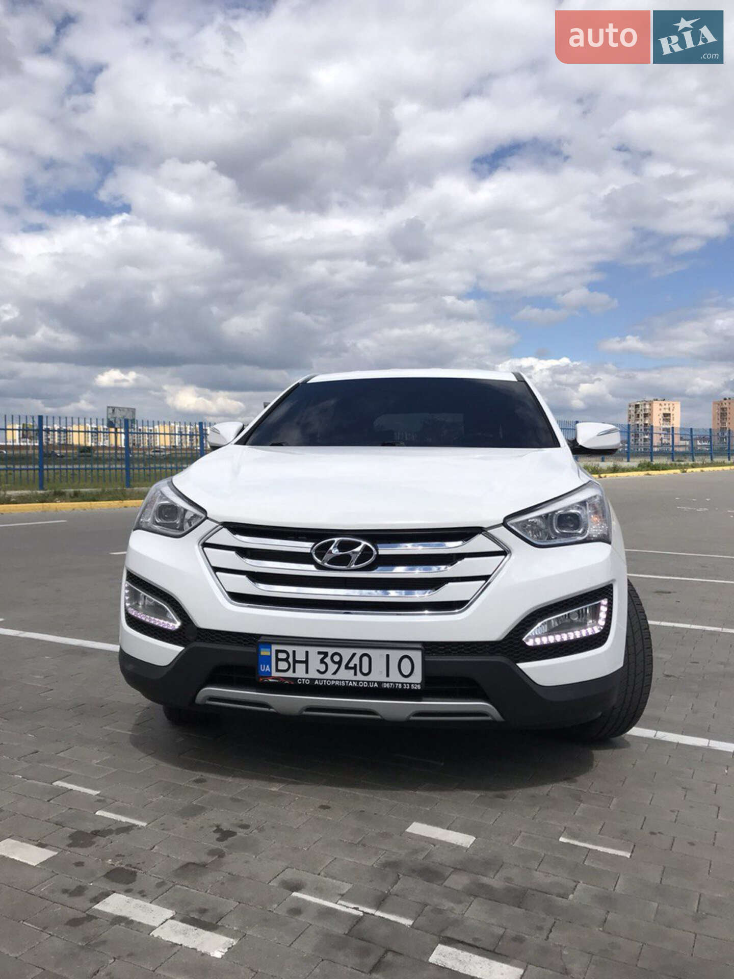 Hyundai Santa FE 2013 VIN KMHST81CADU128745 фото оголошення 2 з 9