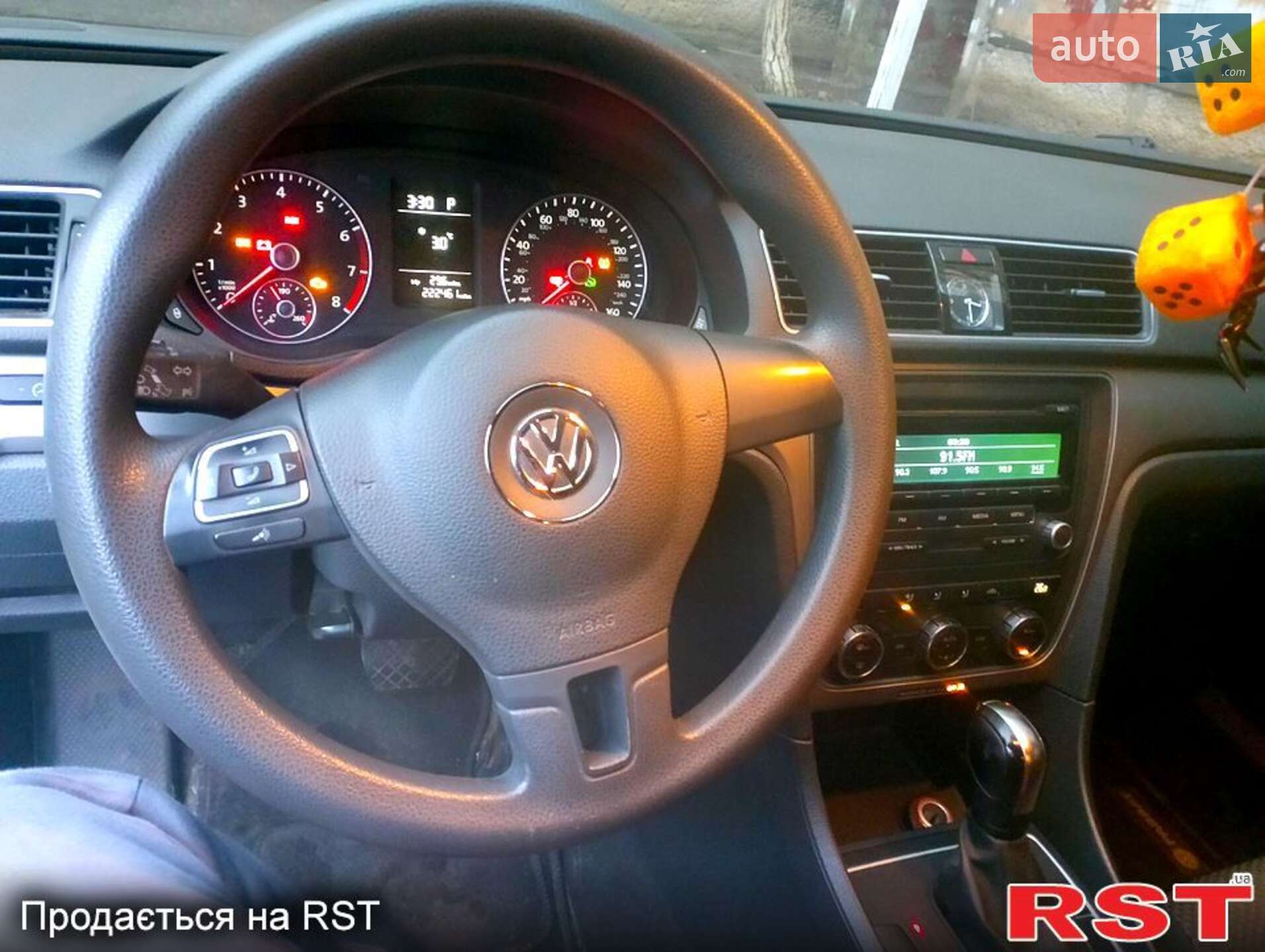 Volkswagen Passat 2012 VIN 1VWAP7A39CC062370 фото оголошення 5 з 13