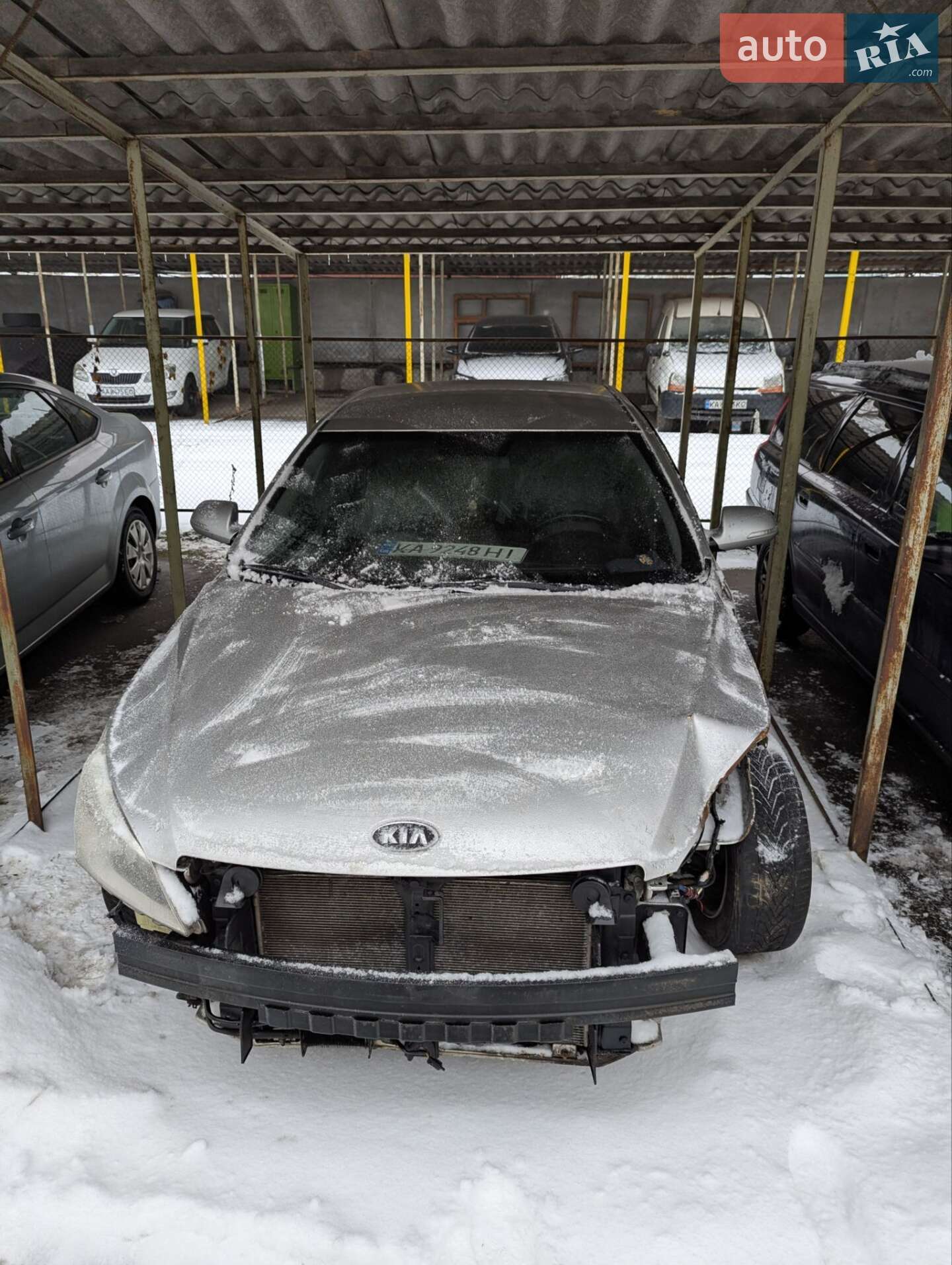 Kia K7 2010 VIN KNALN413BBA047837 фото оголошення 3 з 10