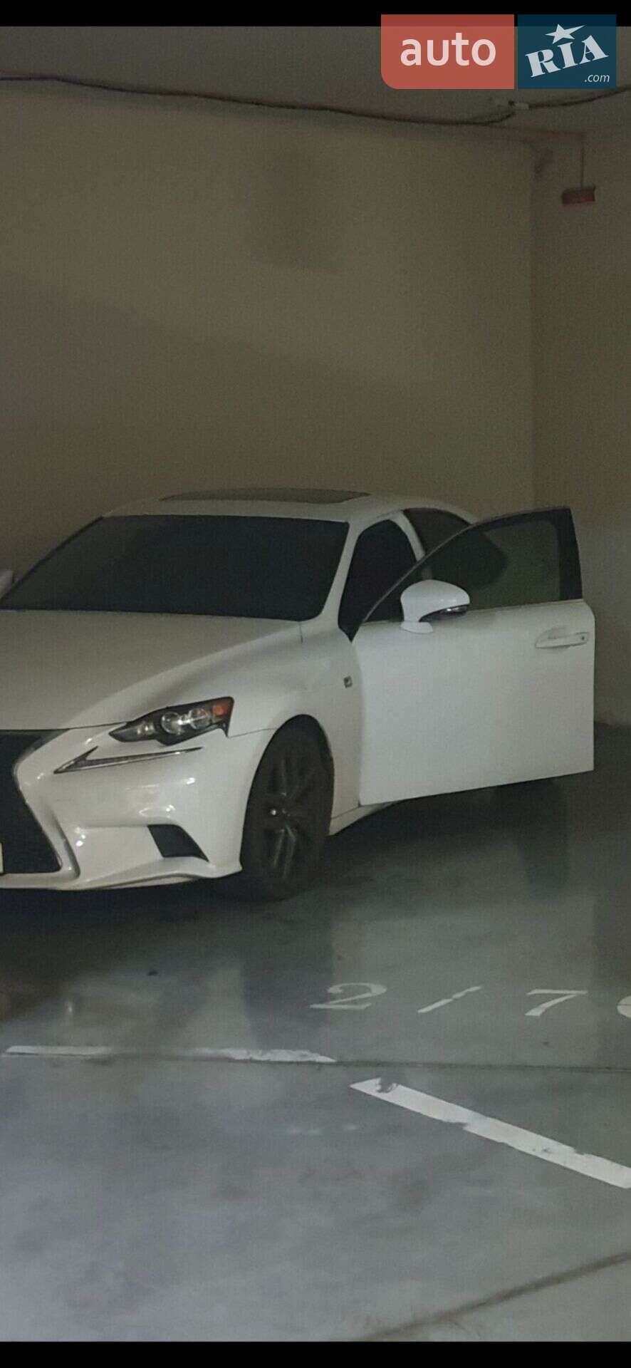 Lexus IS 2013 VIN JTHBF1D27E5021901 фото оголошення 2 з 4