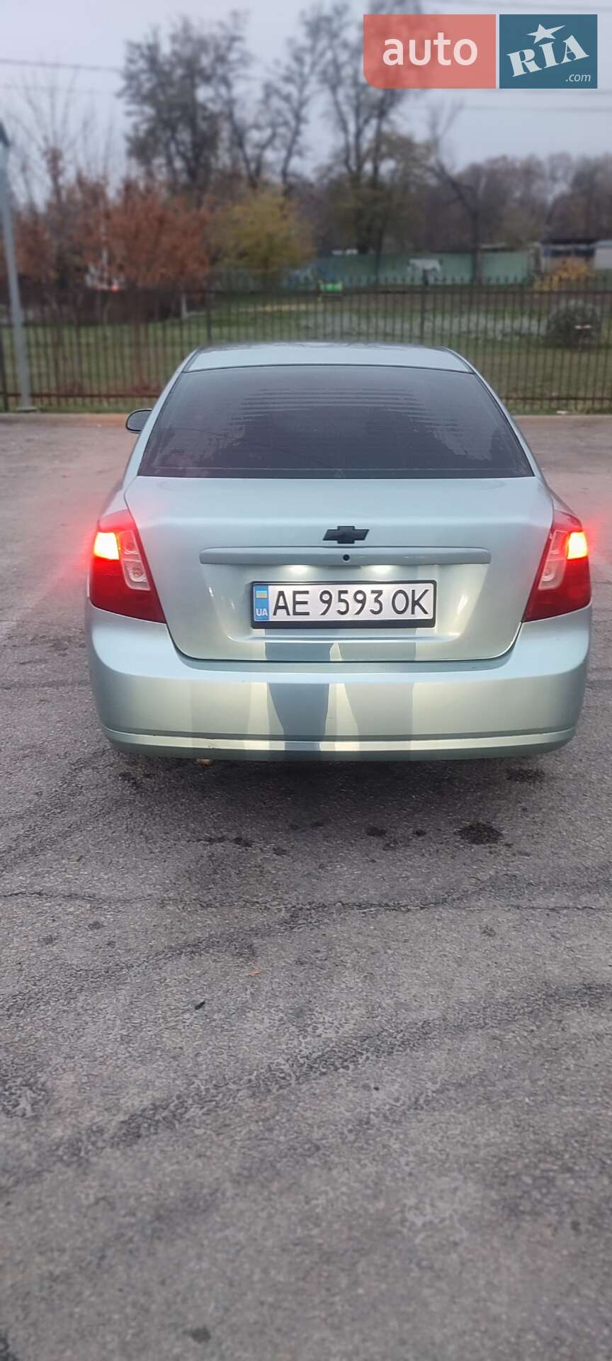 Chevrolet Lacetti 2005 VIN Y6DNF196E6K282537 фото оголошення 11 з 12