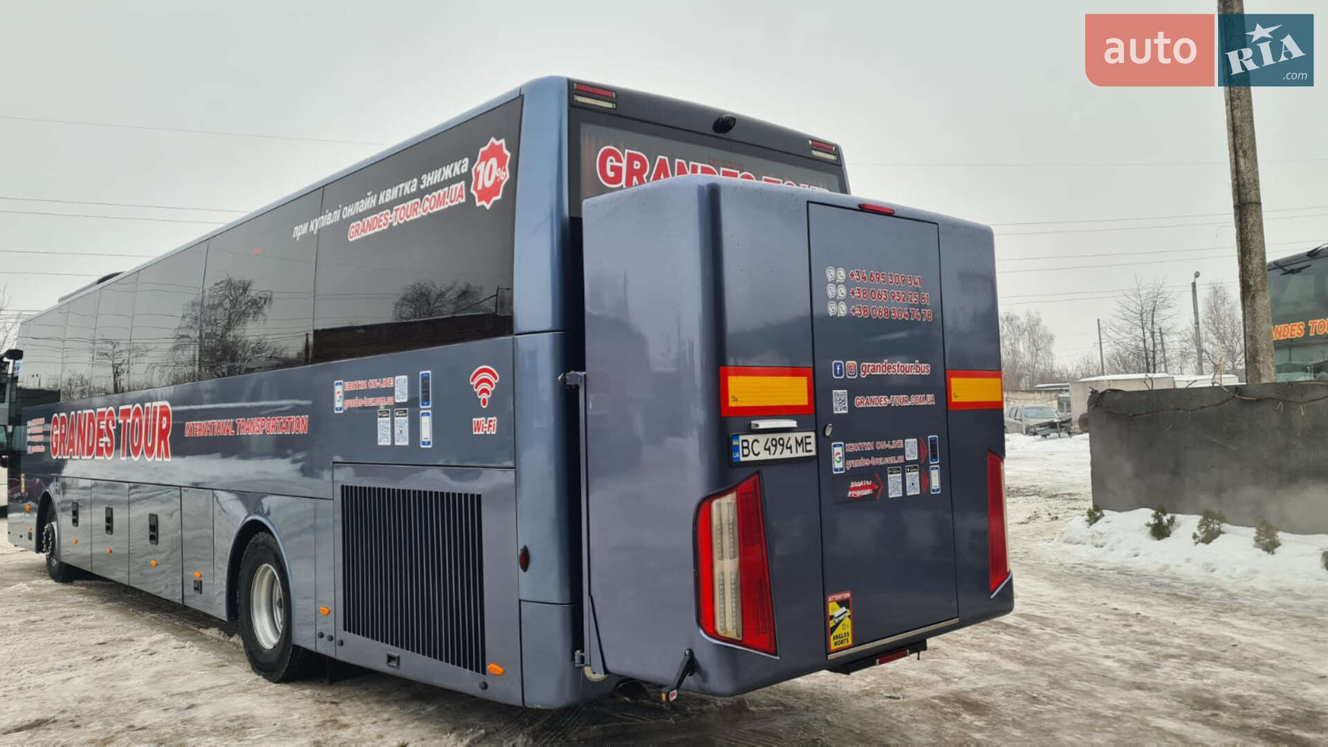 Van Hool TX15 2016 VIN YE2E16SH274D71021 фото оголошення 2 з 13