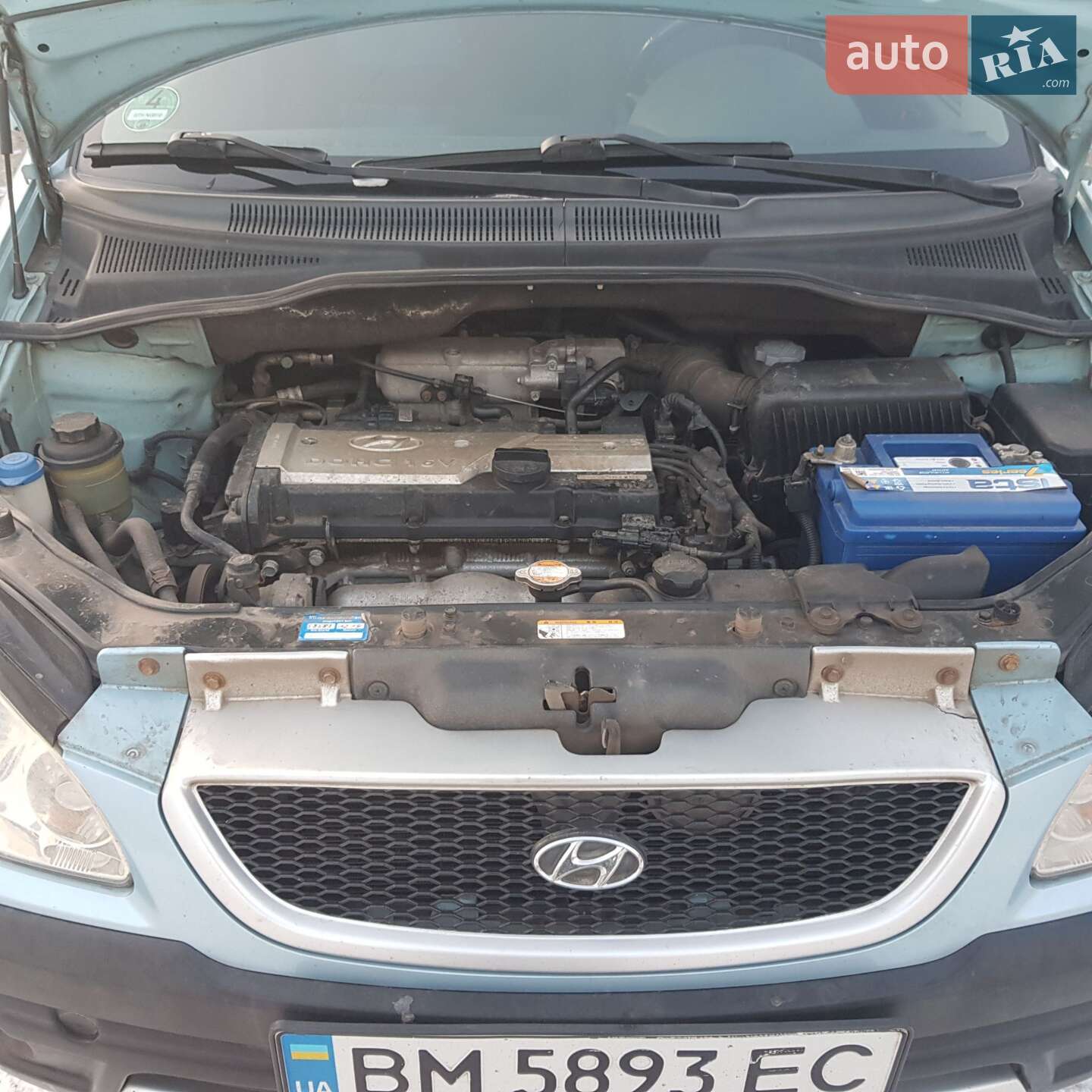 Hyundai Getz 2006 VIN KMHBT51DP6U603800 фото оголошення 9 з 20