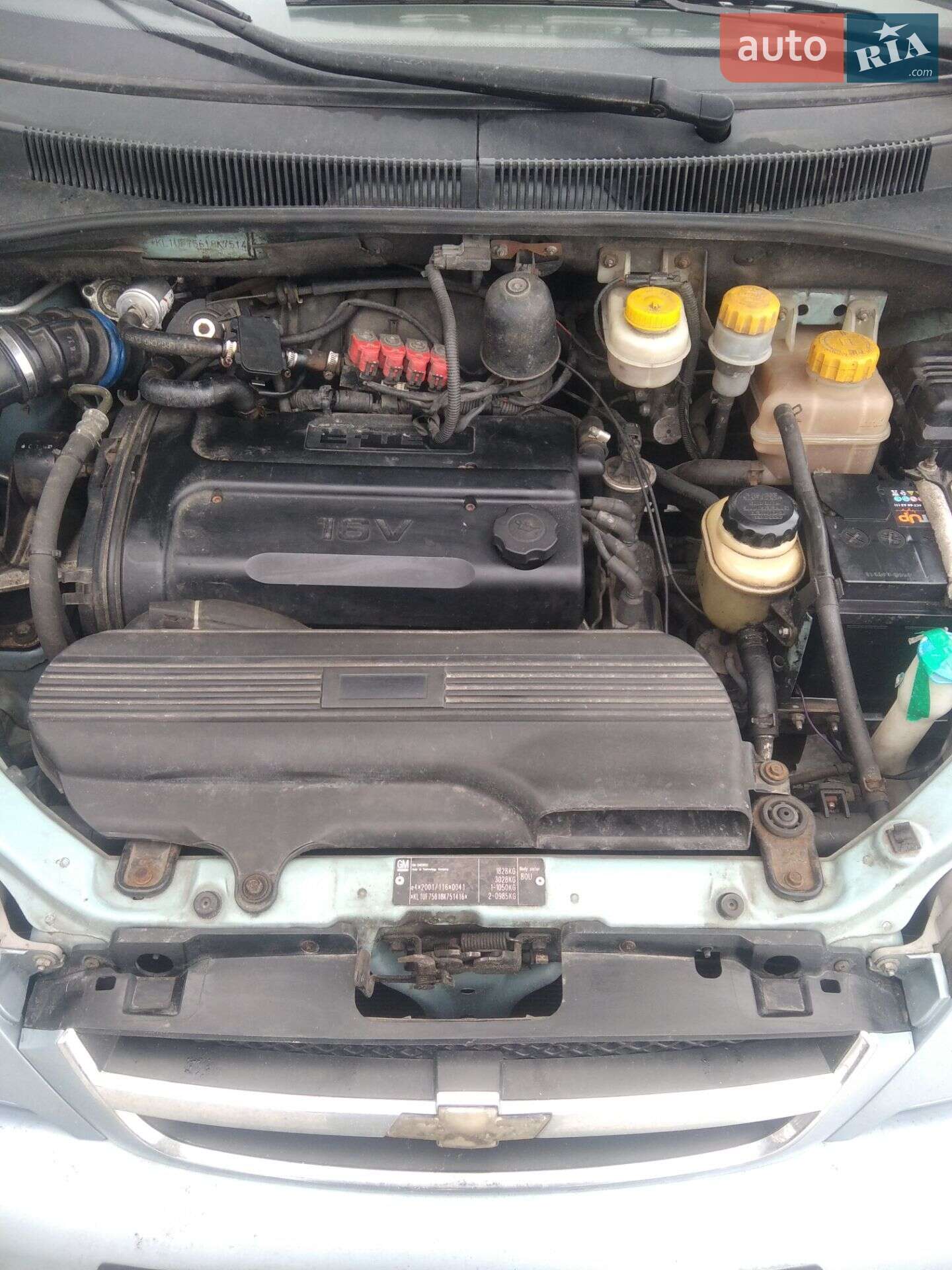 Chevrolet Tacuma 2007 VIN Y6DUF75618K751416 фото оголошення 8 з 8