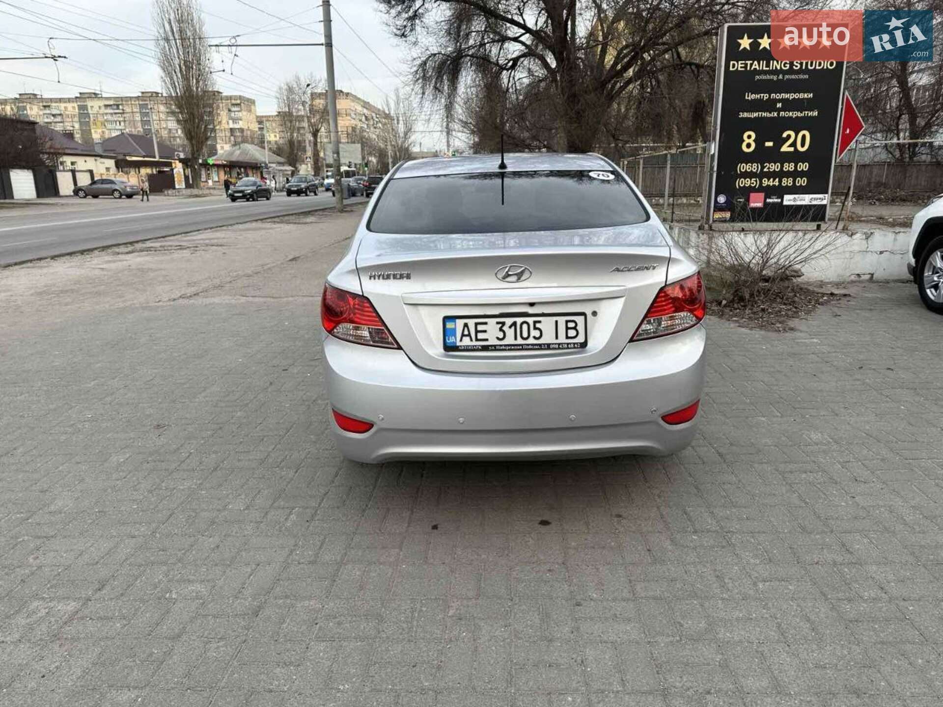 Hyundai Accent 2011 VIN Z94CT41CBBR016127 фото оголошення 6 з 7