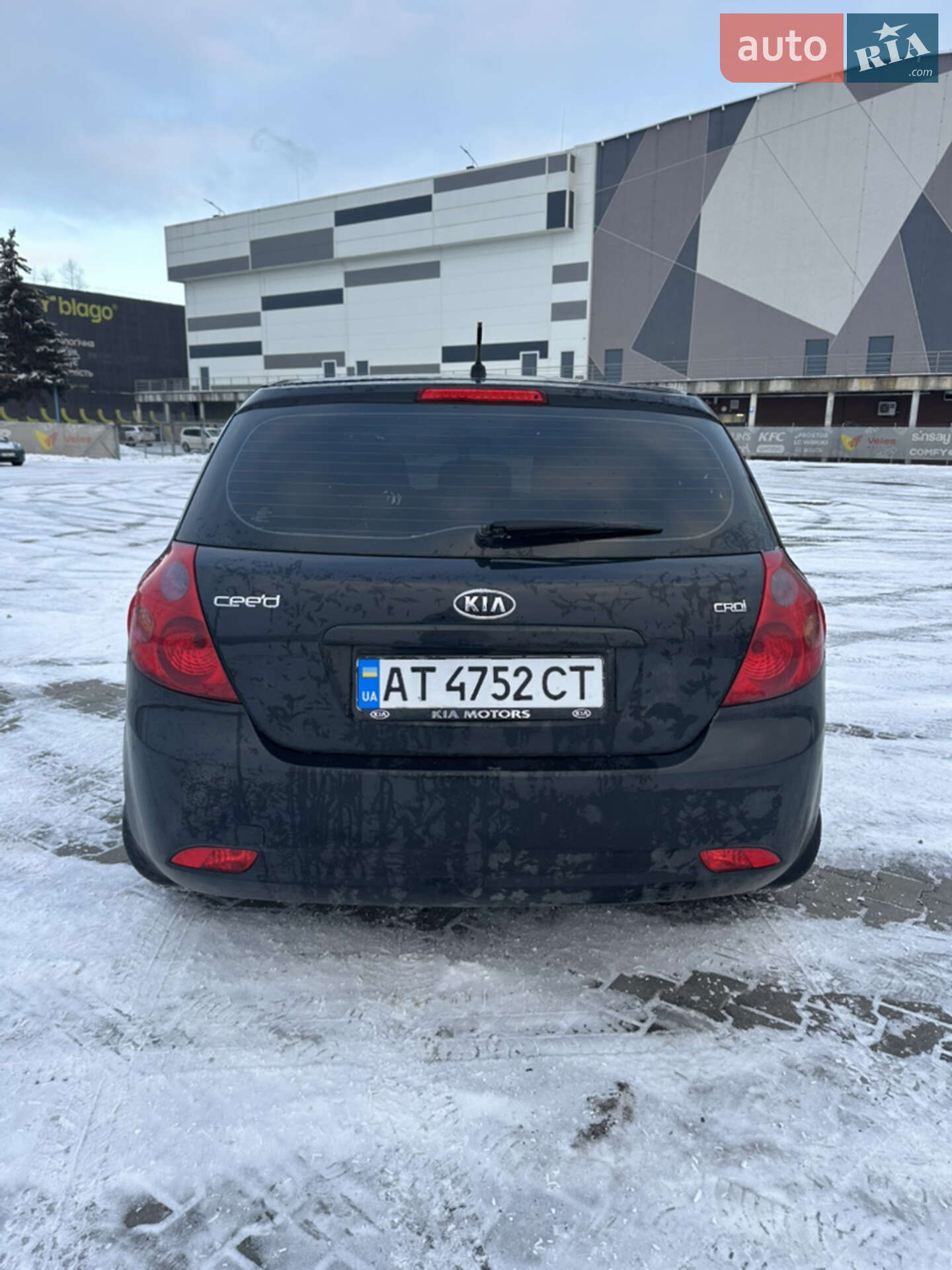 KIA Ceed 2007 VIN Y6LFF24427L001457 фото оголошення 6 з 8
