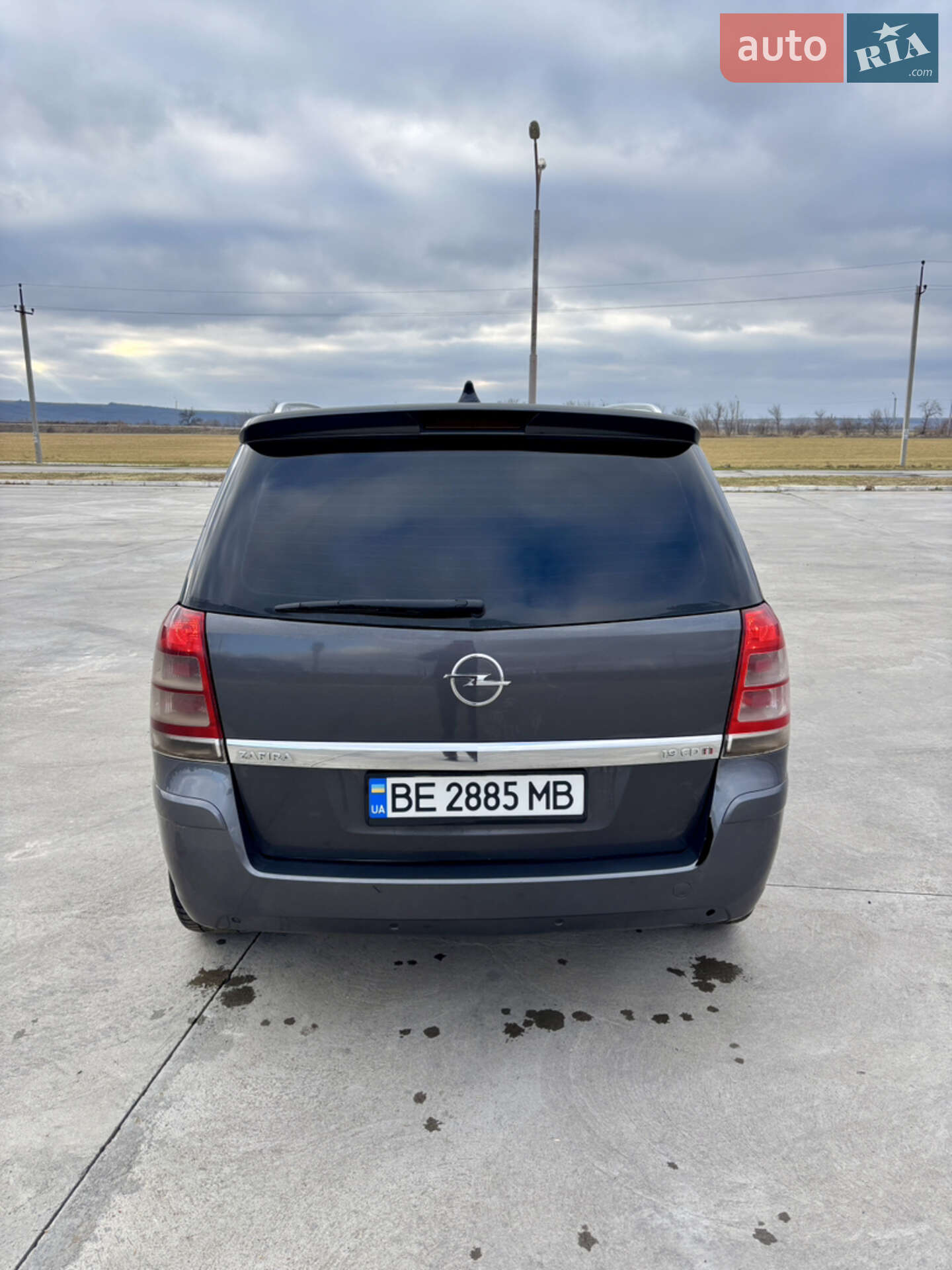 Opel Zafira 2009 VIN W0L0AHM7592068252 фото оголошення 2 з 8