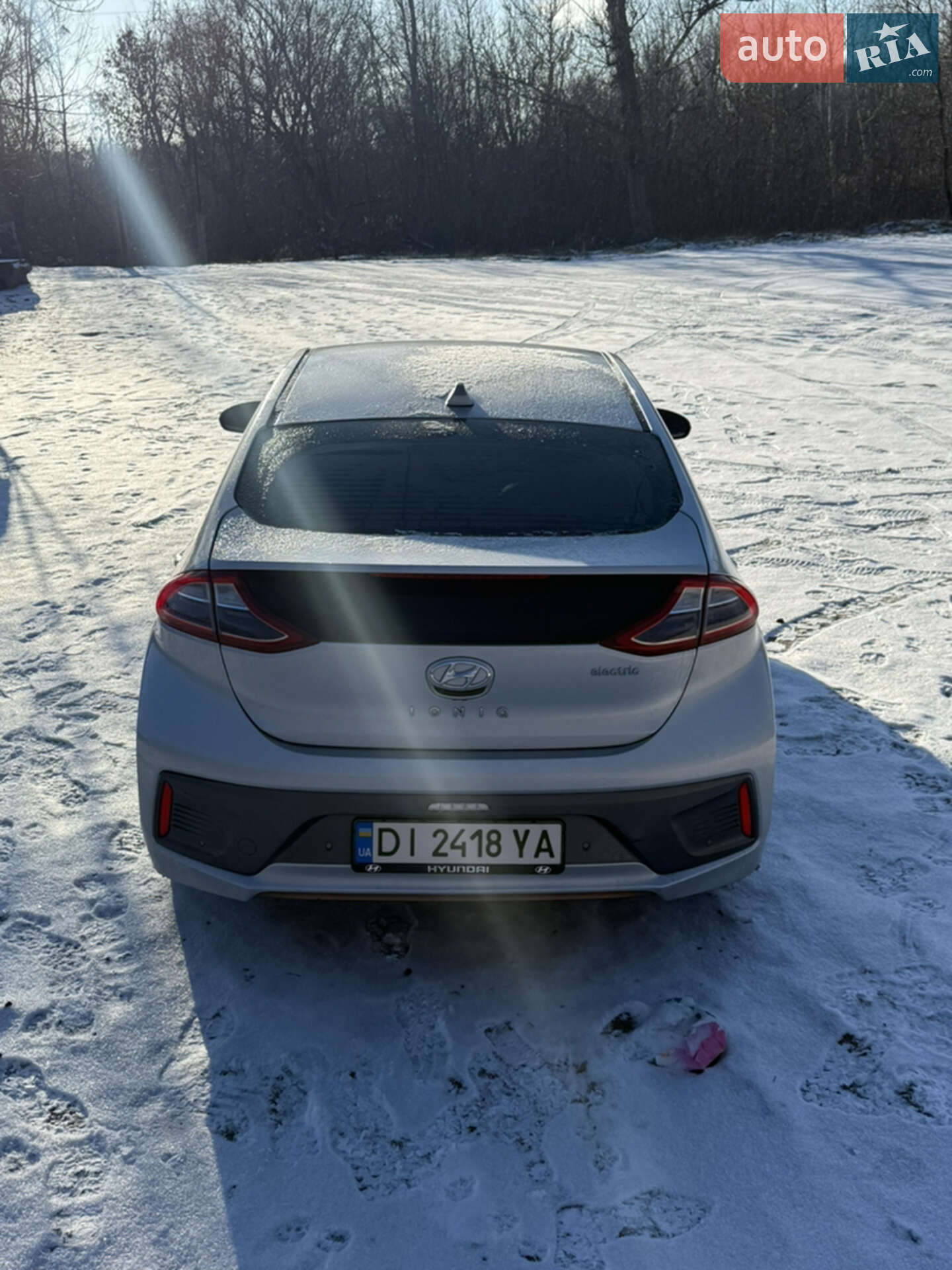 Hyundai Ioniq Electric 2019 VIN KMHC851HFKU041438 фото оголошення 2 з 14