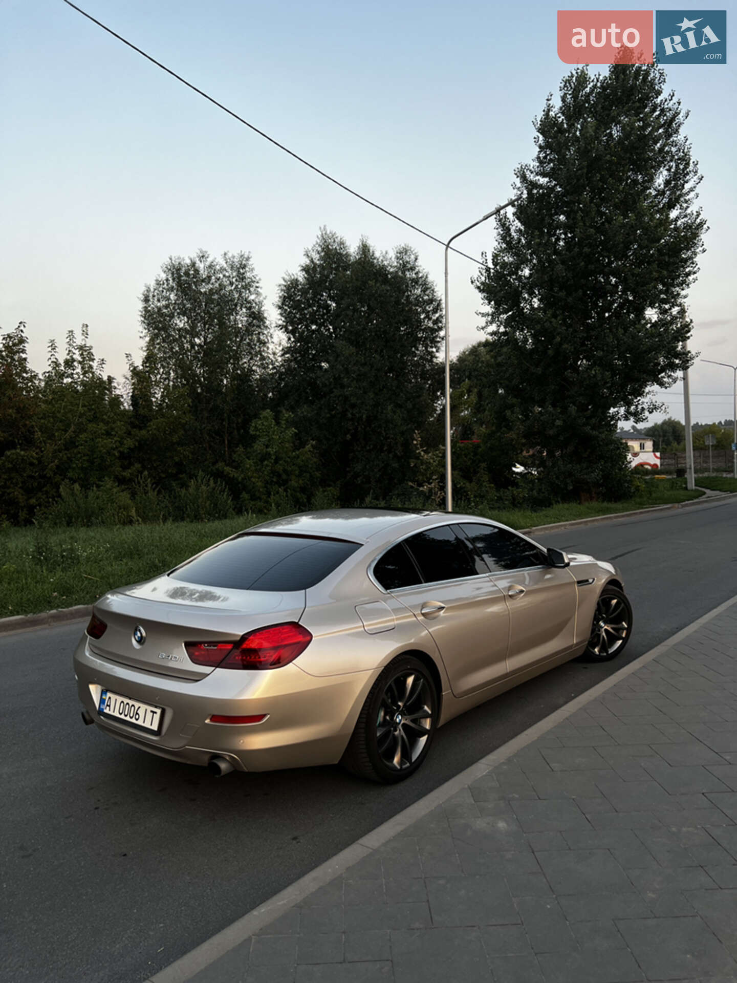 BMW 6 Series Gran Coupe 2013 VIN WBA6A0C5XDDF14449 фото оголошення 2 з 15
