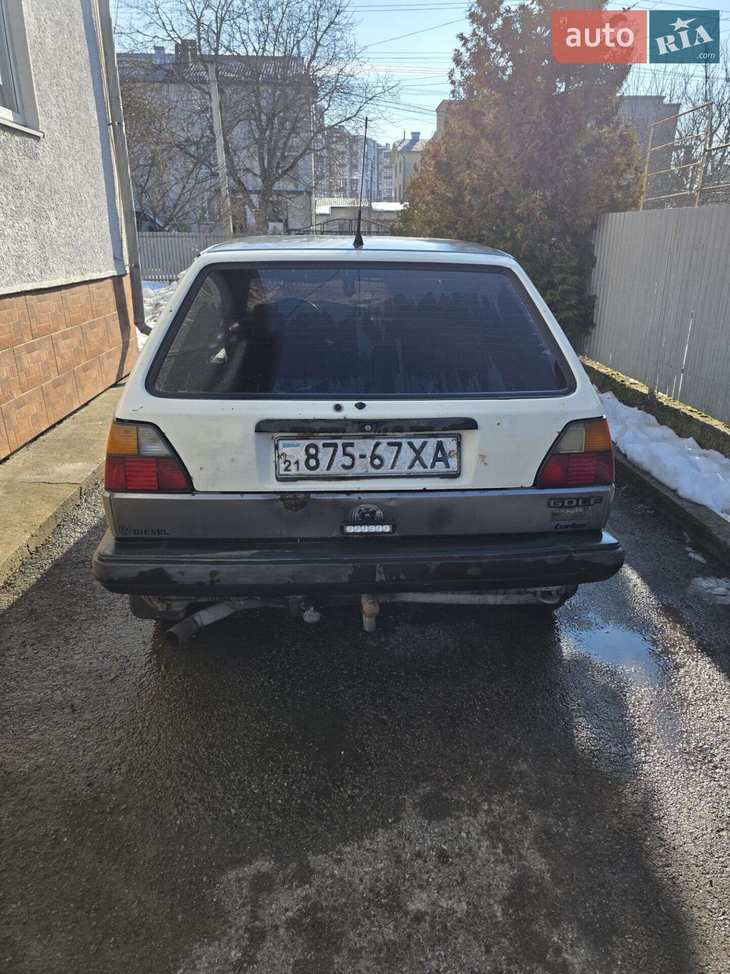 Volkswagen Golf 1989 VIN WVWZZZ1GZKW792135 фото оголошення 3 з 7