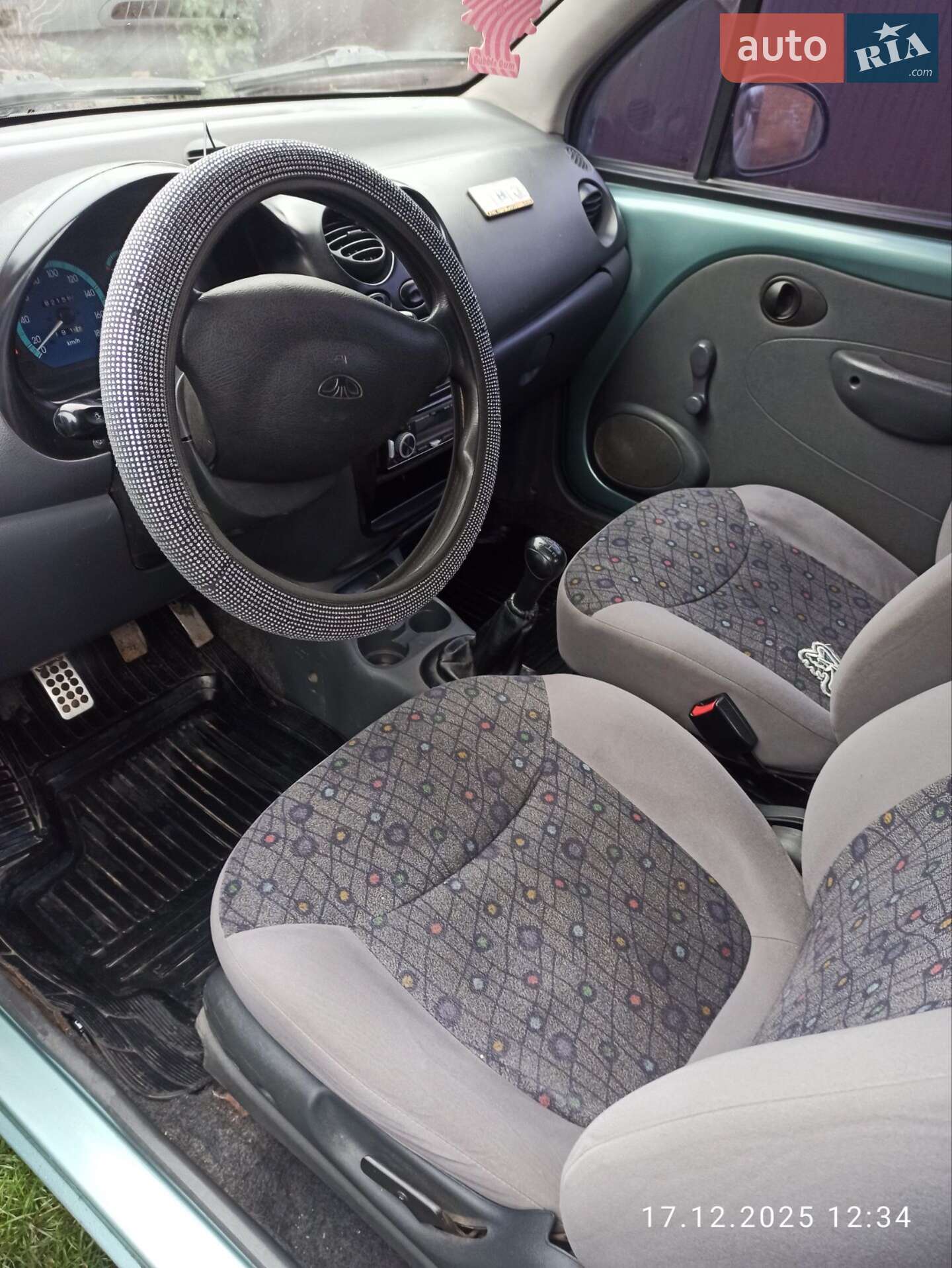 Daewoo Matiz 2009 VIN XWB4A11CD9A230550 фото оголошення 7 з 8