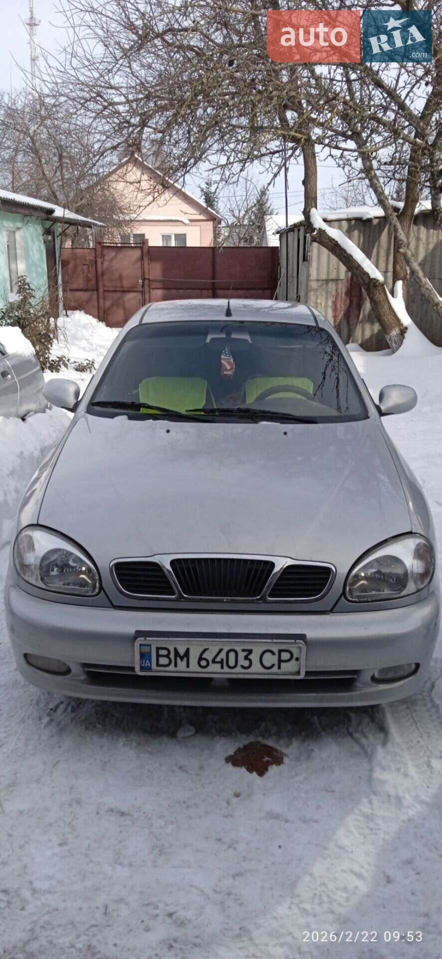 ZAZ Sens 2012 VIN Y6DTF488PD0318524 фото оголошення 17 з 17