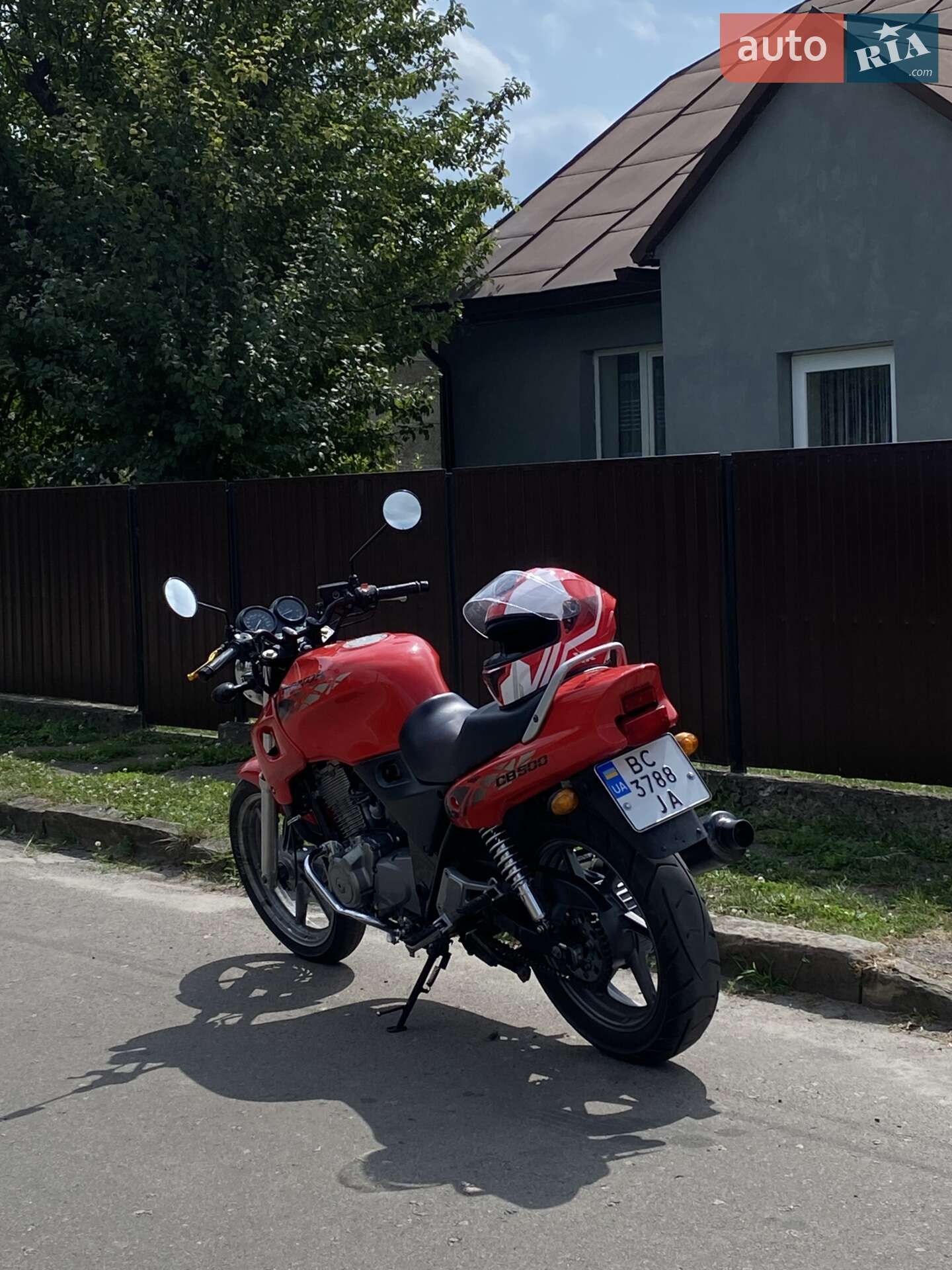 Honda CB 500 1994 VIN JH2PC26980M000402 фото оголошення 2 з 9