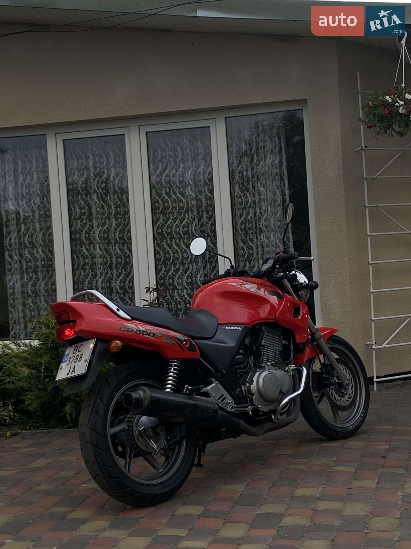 Honda CB 500 1994 VIN JH2PC26980M000402 фото оголошення 4 з 9