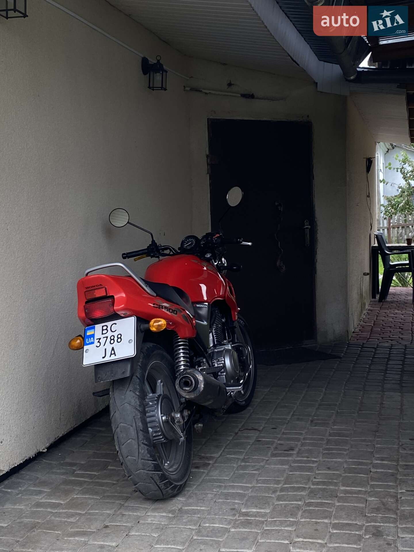 Honda CB 500 1994 VIN JH2PC26980M000402 фото оголошення 6 з 9