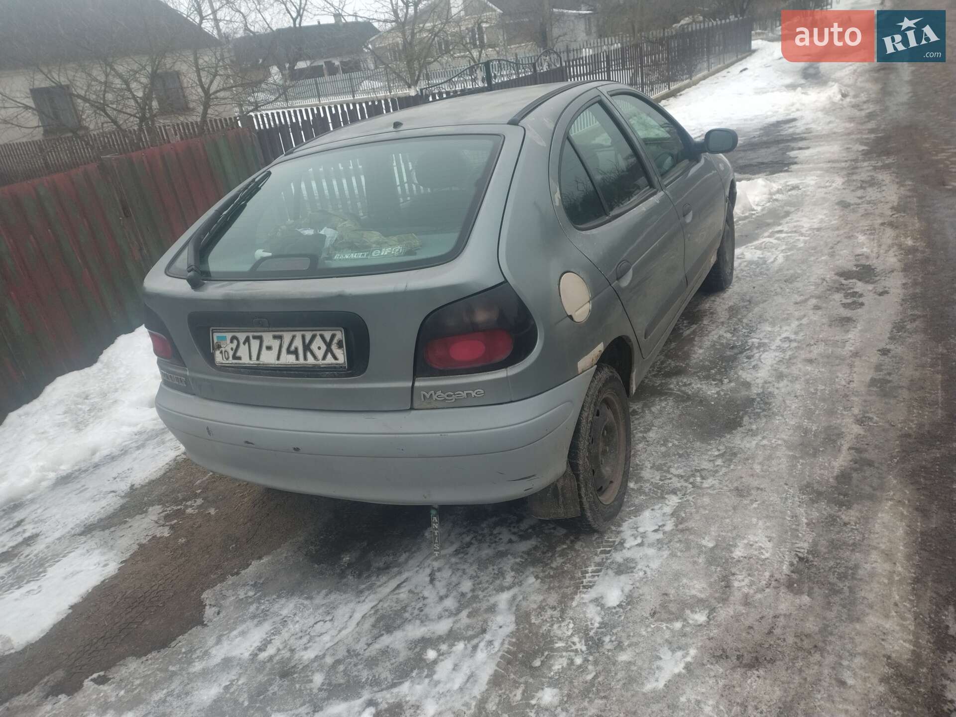 Renault Megane 1997 VIN VF1BA0E0516716553 фото оголошення 7 з 9