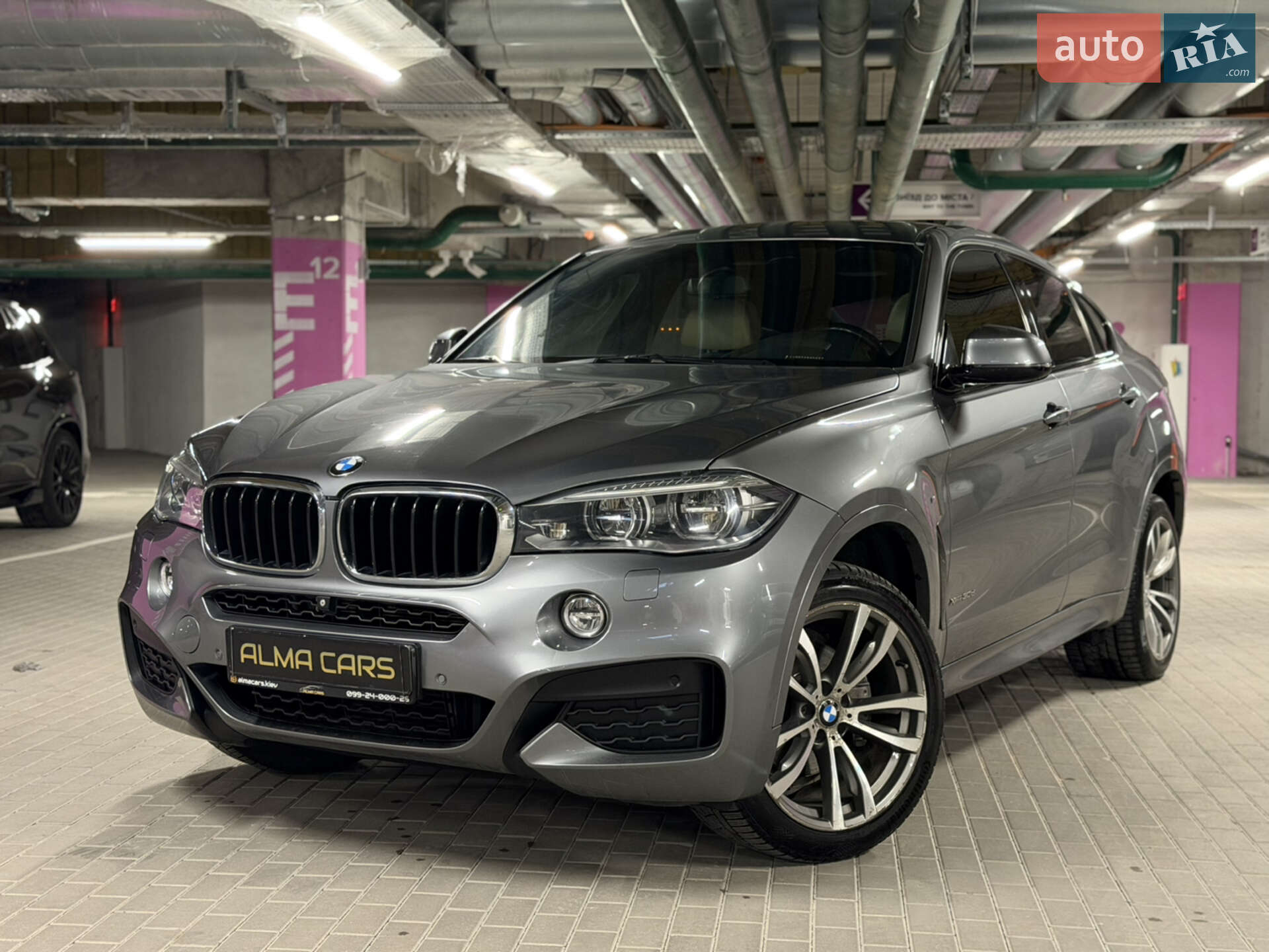 BMW X6 2015 VIN WBAKV210700R24596 фото оголошення 2 з 103