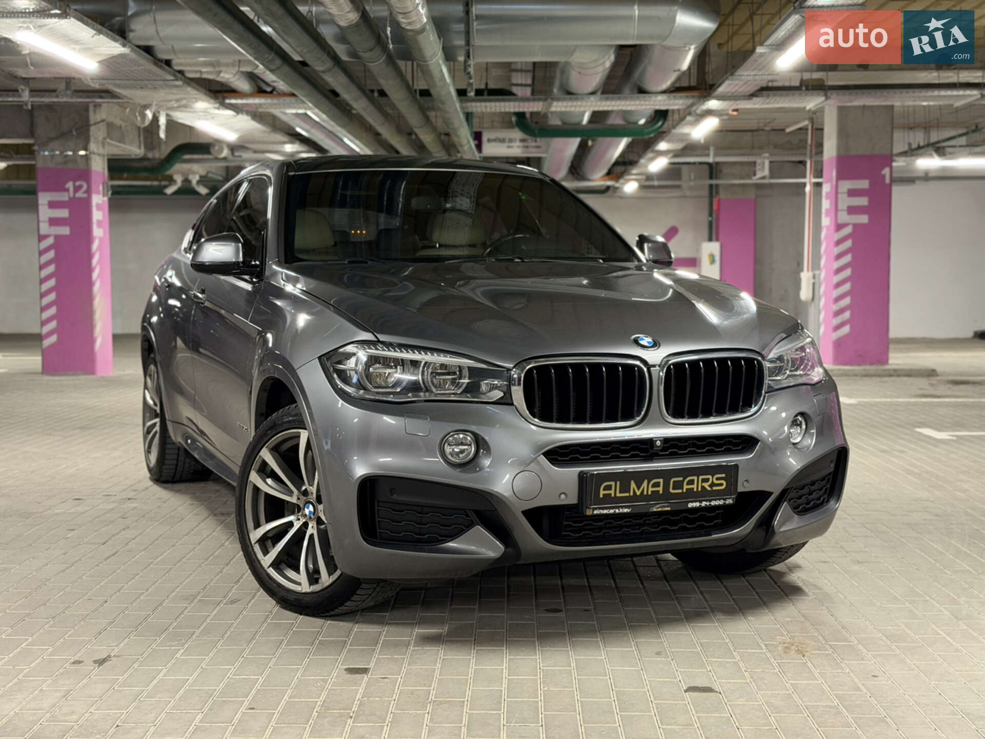 BMW X6 2015 VIN WBAKV210700R24596 фото оголошення 19 з 103