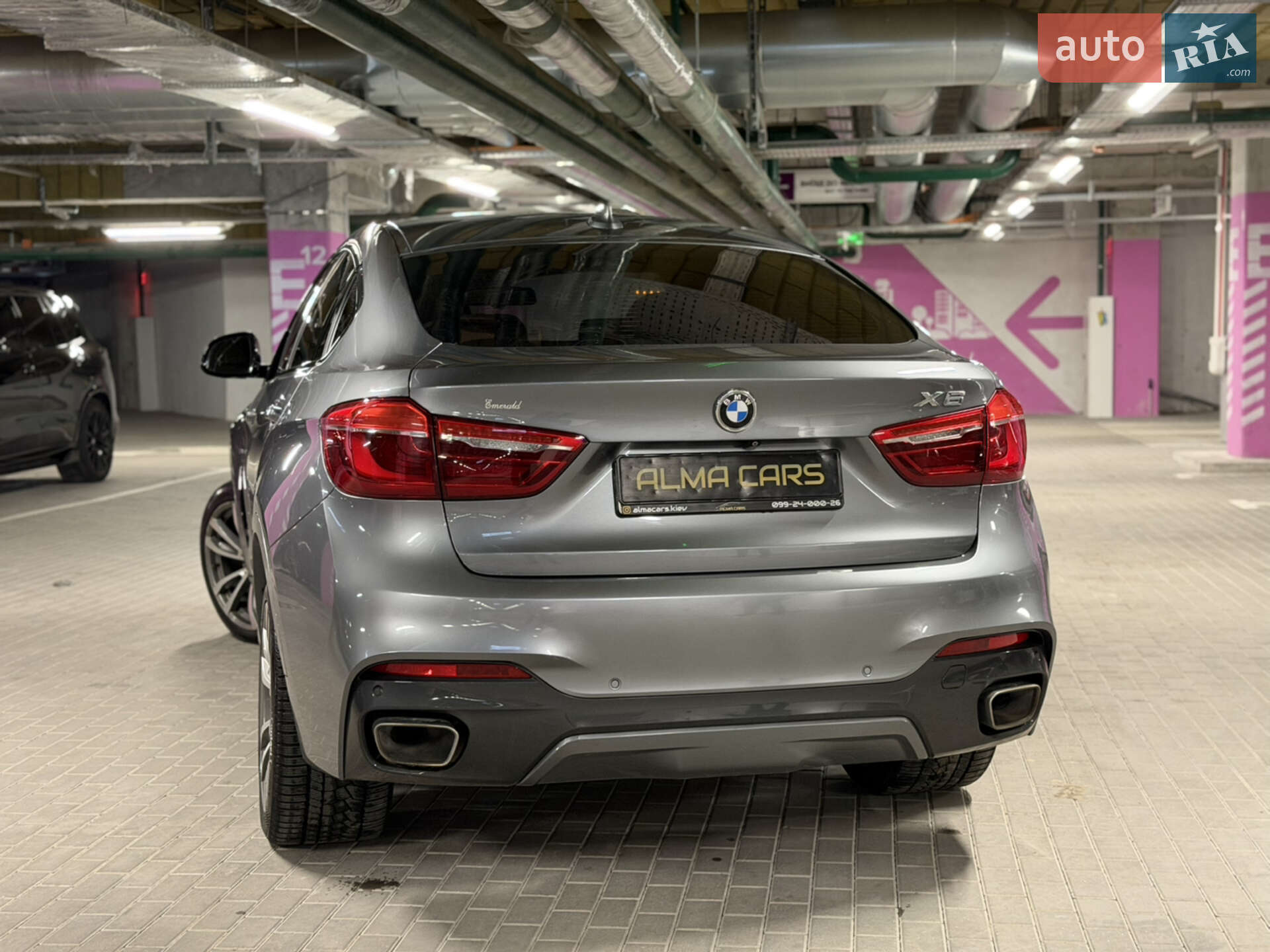BMW X6 2015 VIN WBAKV210700R24596 фото оголошення 37 з 103