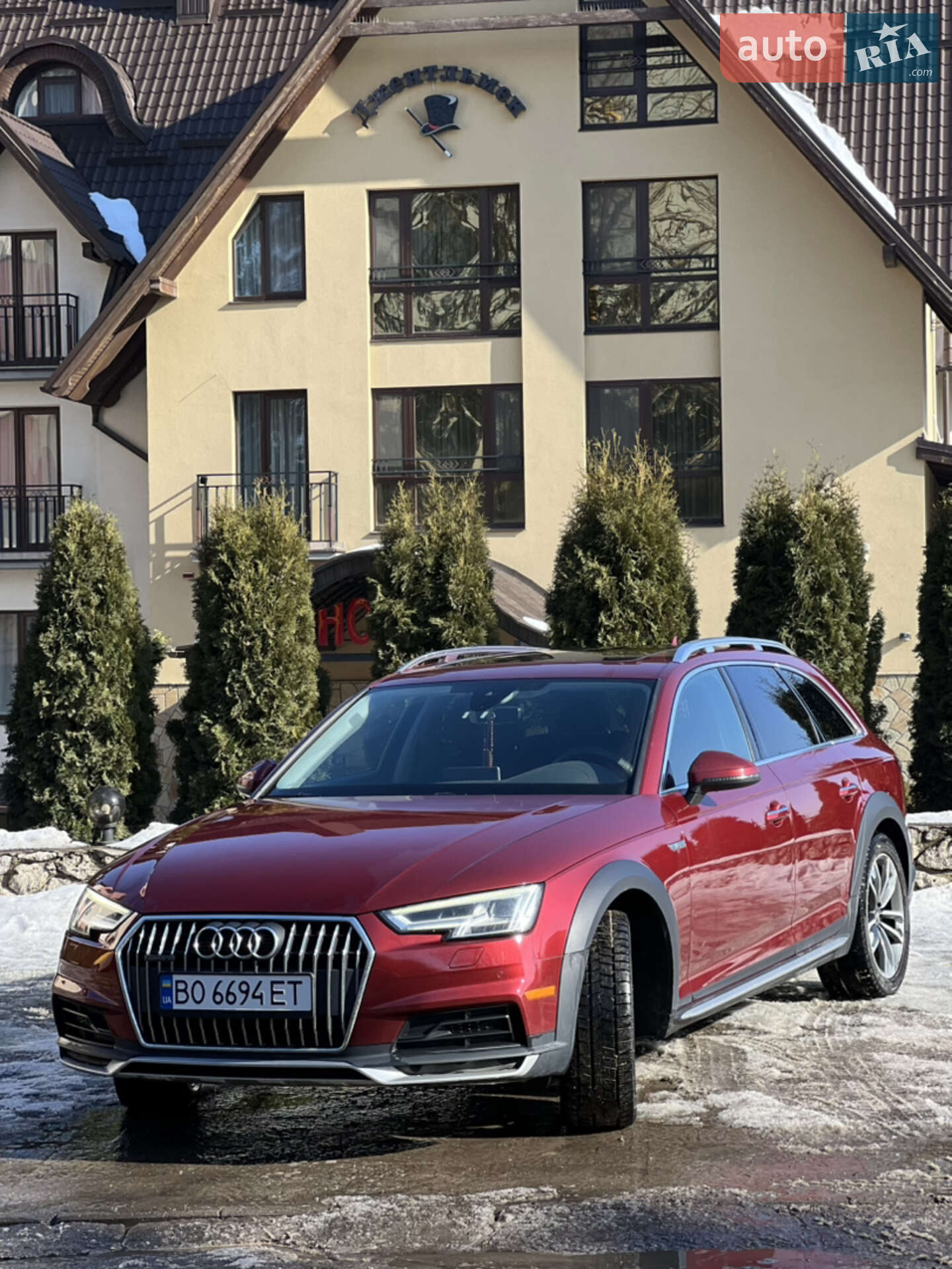 Audi A4 Allroad 2017 VIN WA18NAF42HA162989 фото оголошення 2 з 6