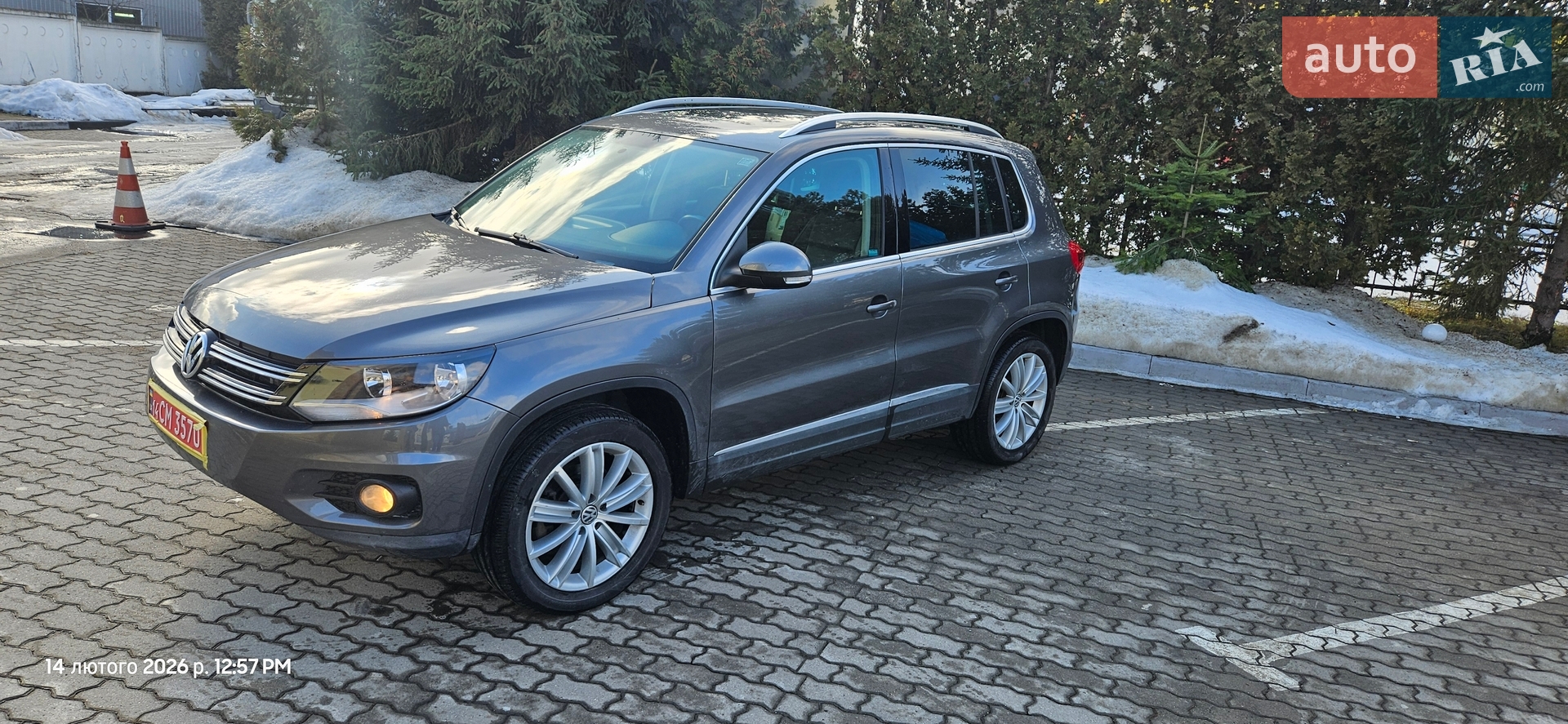 Volkswagen Tiguan 2014 VIN WVGBV7AXXFW503955 фото оголошення 2 з 37